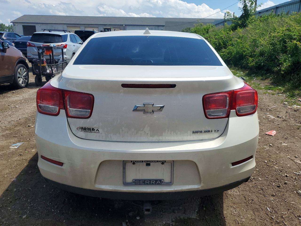 2013 Chevrolet Malibu 1lt White vin: 1G11C5SA1DF354460