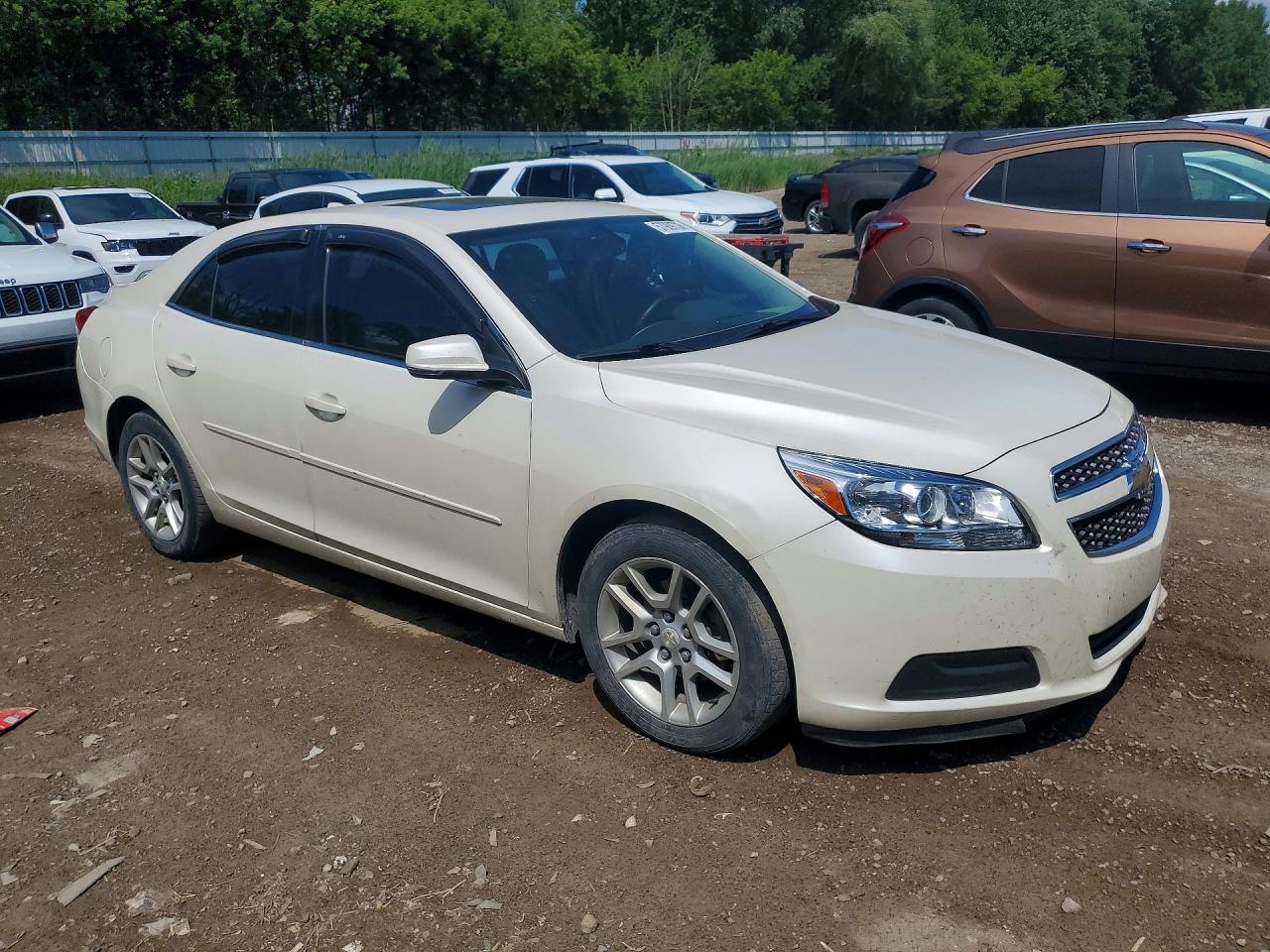2013 Chevrolet Malibu 1lt White vin: 1G11C5SA1DF354460