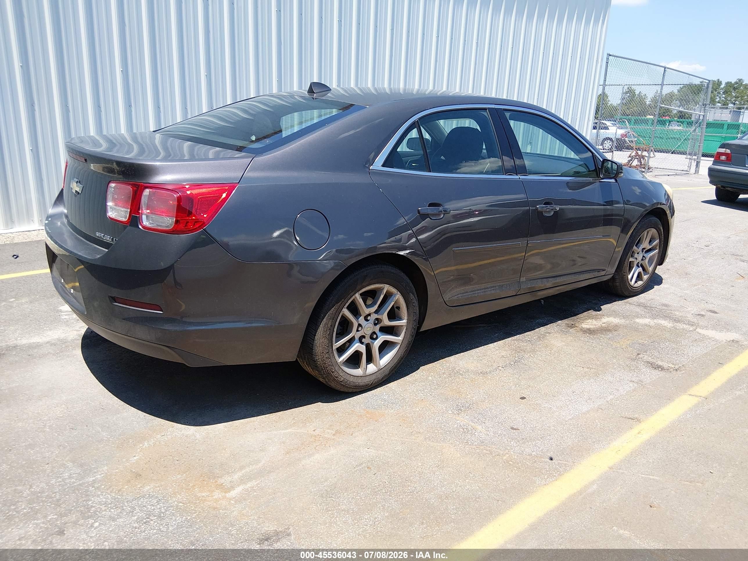2013 Chevrolet Malibu 1lt Gray vin: 1G11C5SA2DF133269