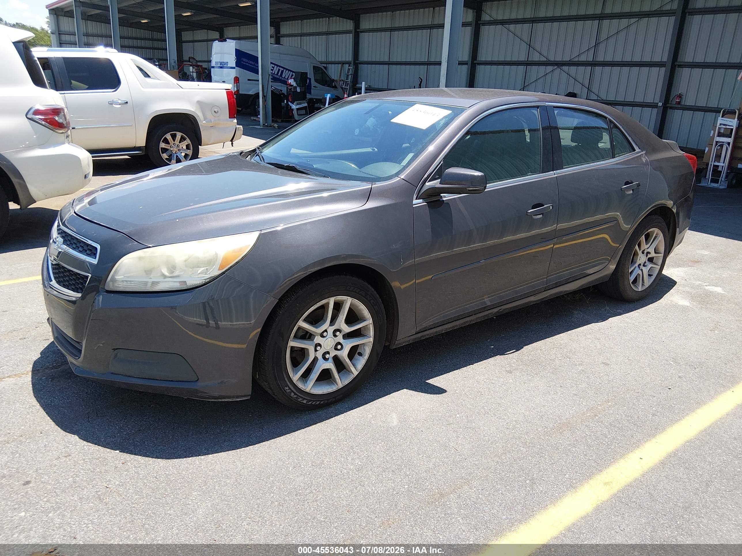 2013 Chevrolet Malibu 1lt Gray vin: 1G11C5SA2DF133269