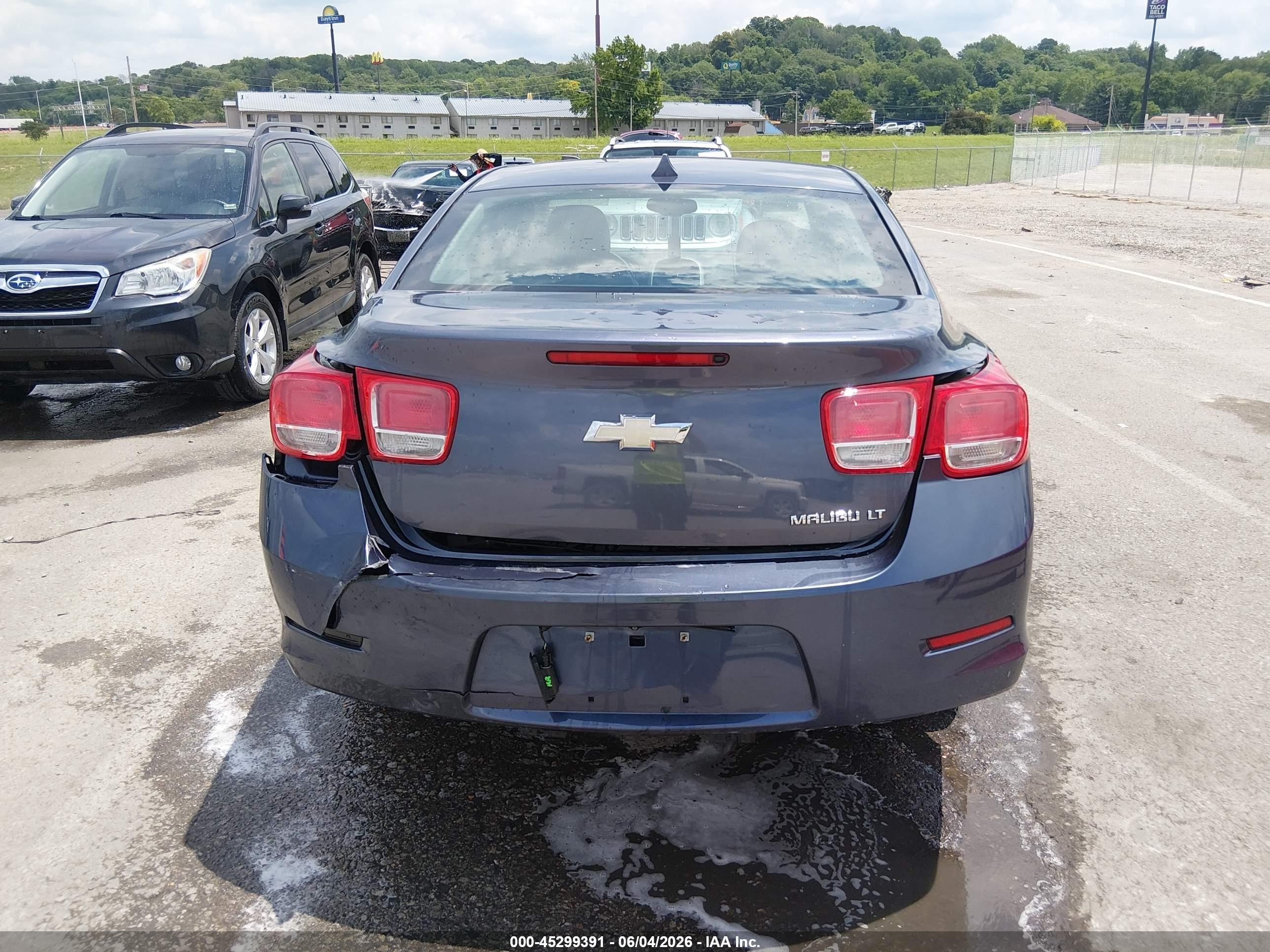 2013 Chevrolet Malibu 1lt Blue vin: 1G11C5SA2DF165641