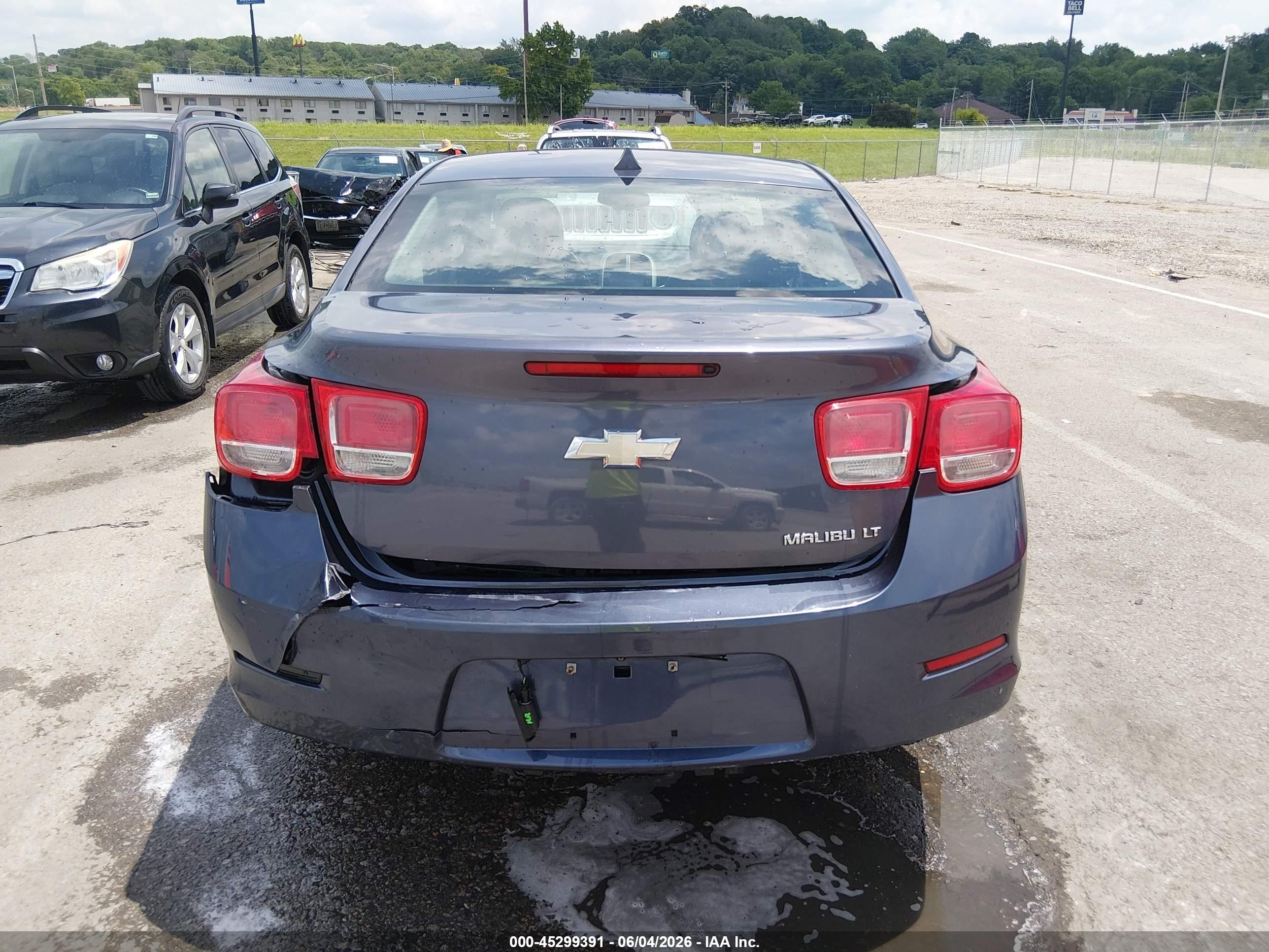 2013 Chevrolet Malibu 1lt Blue vin: 1G11C5SA2DF165641