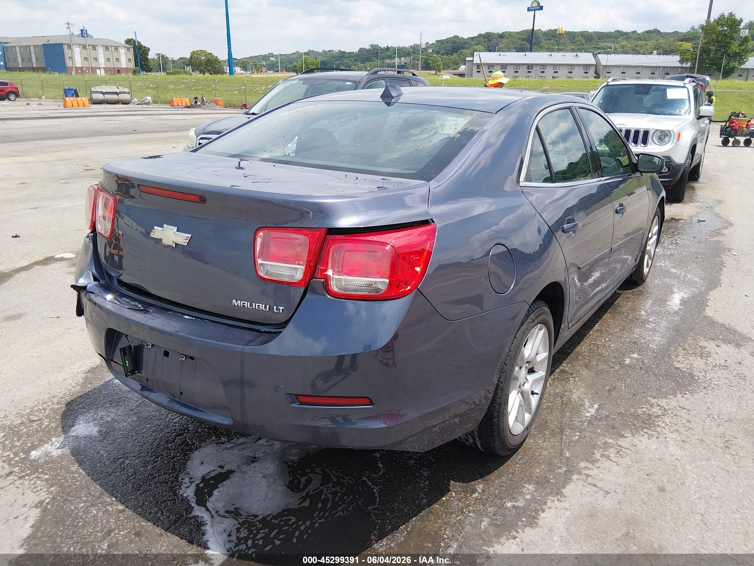 2013 Chevrolet Malibu 1lt Blue vin: 1G11C5SA2DF165641