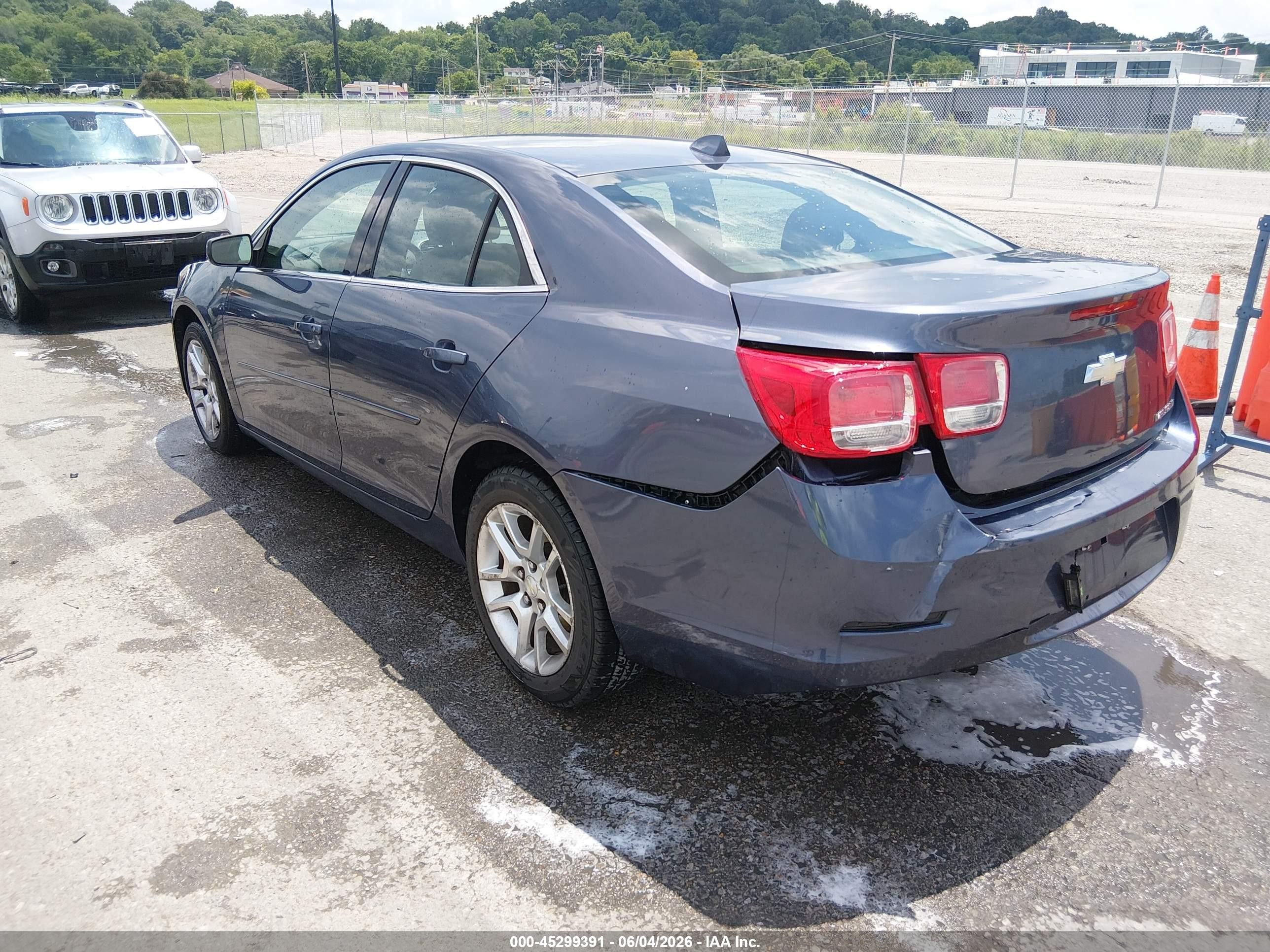 2013 Chevrolet Malibu 1lt Blue vin: 1G11C5SA2DF165641