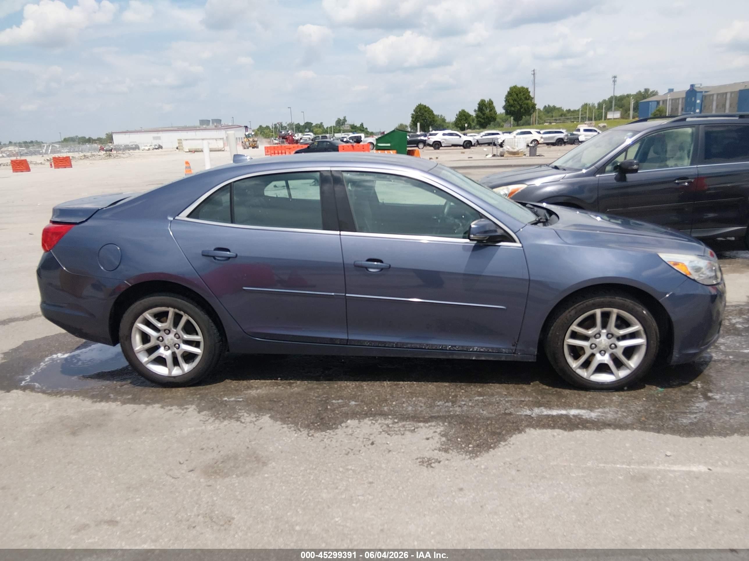 2013 Chevrolet Malibu 1lt Blue vin: 1G11C5SA2DF165641