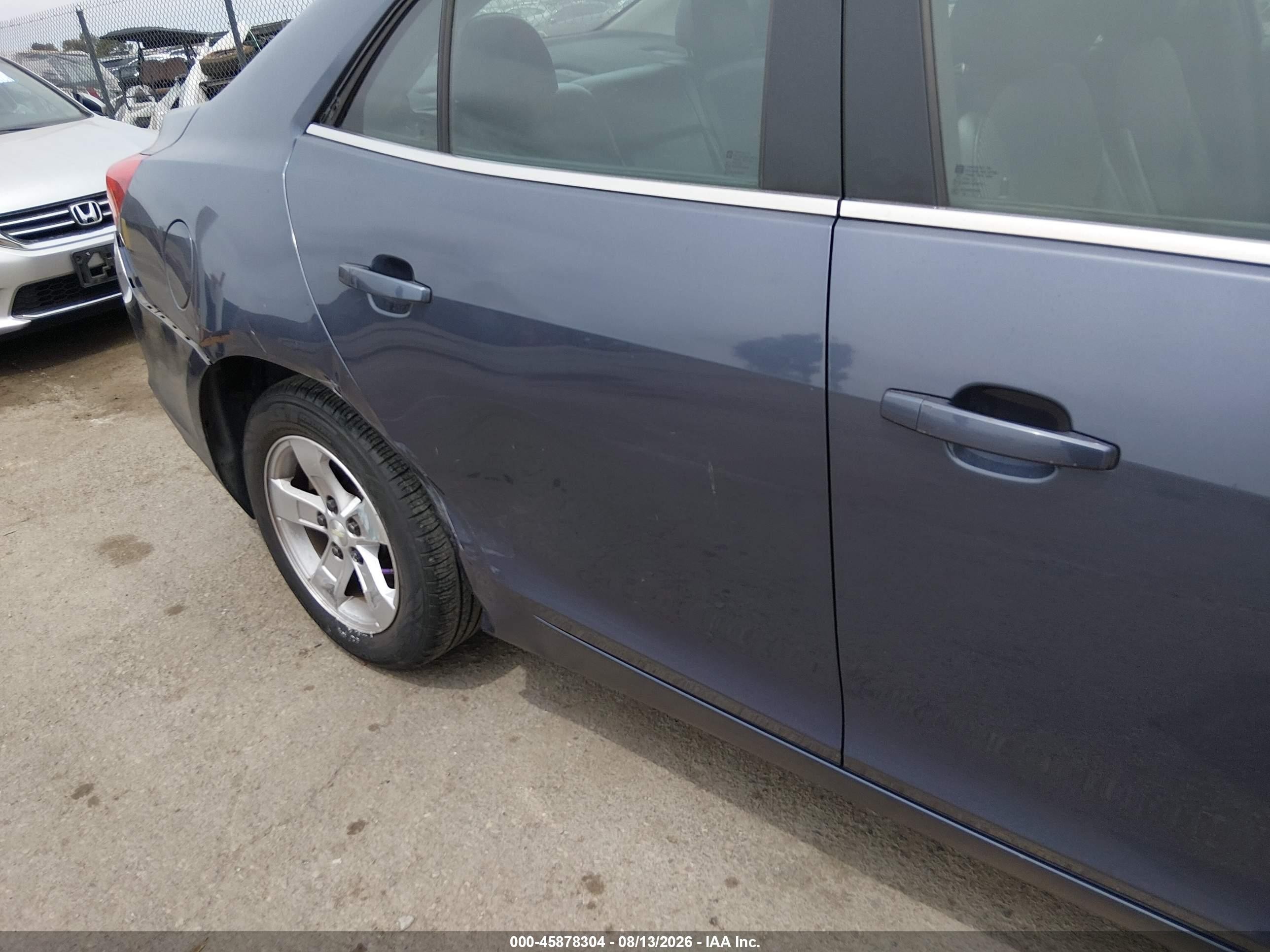 2013 Chevrolet Malibu 1lt Dark Blue vin: 1G11C5SA2DF184707