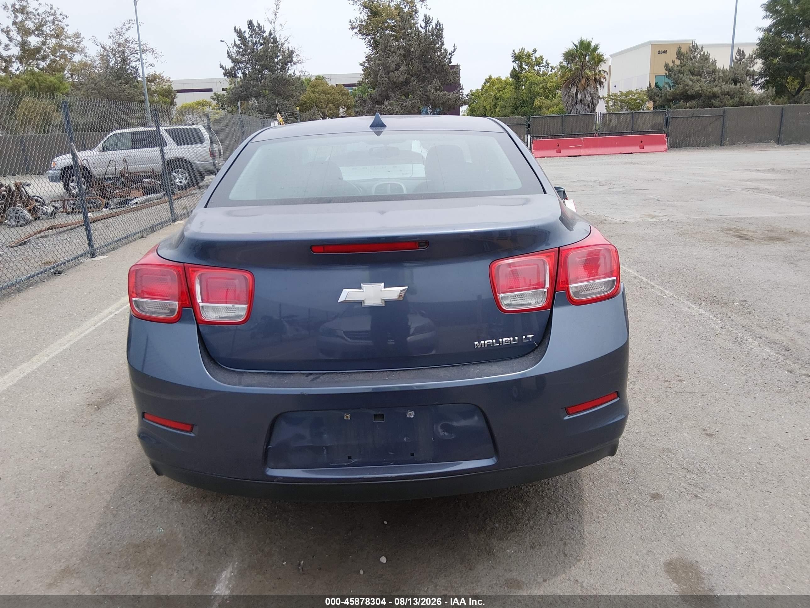 2013 Chevrolet Malibu 1lt Dark Blue vin: 1G11C5SA2DF184707