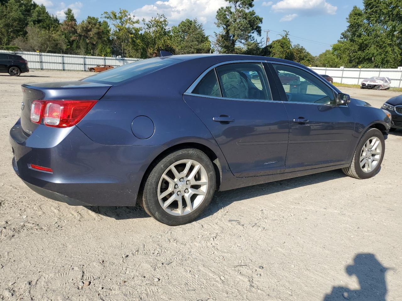2013 Chevrolet Malibu 1lt Blue vin: 1G11C5SA2DF204681