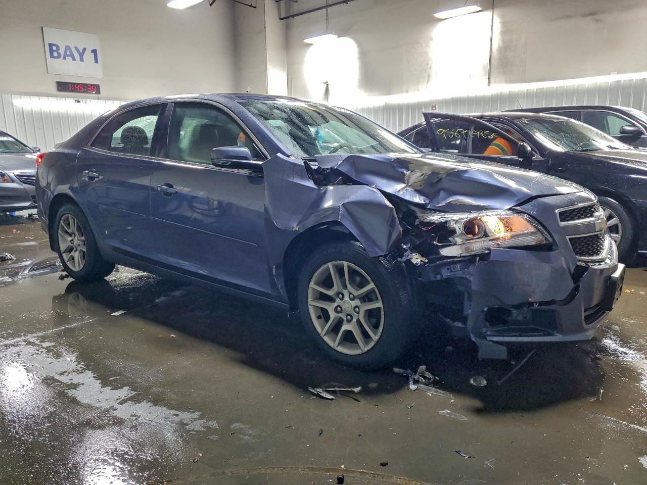 2013 Chevrolet Malibu 1lt Blue vin: 1G11C5SA2DF232383