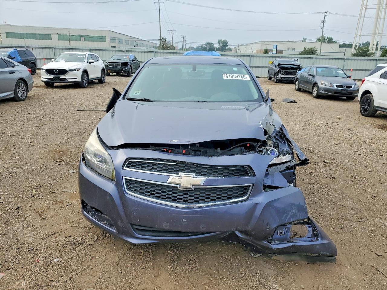 2013 Chevrolet Malibu 1lt Blue vin: 1G11C5SA2DF235994