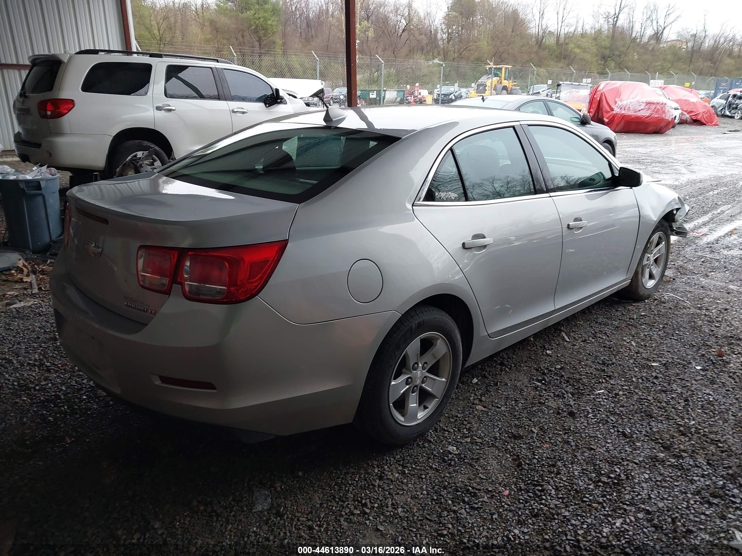 2013 Chevrolet Malibu 1lt Silver vin: 1G11C5SA2DF238412