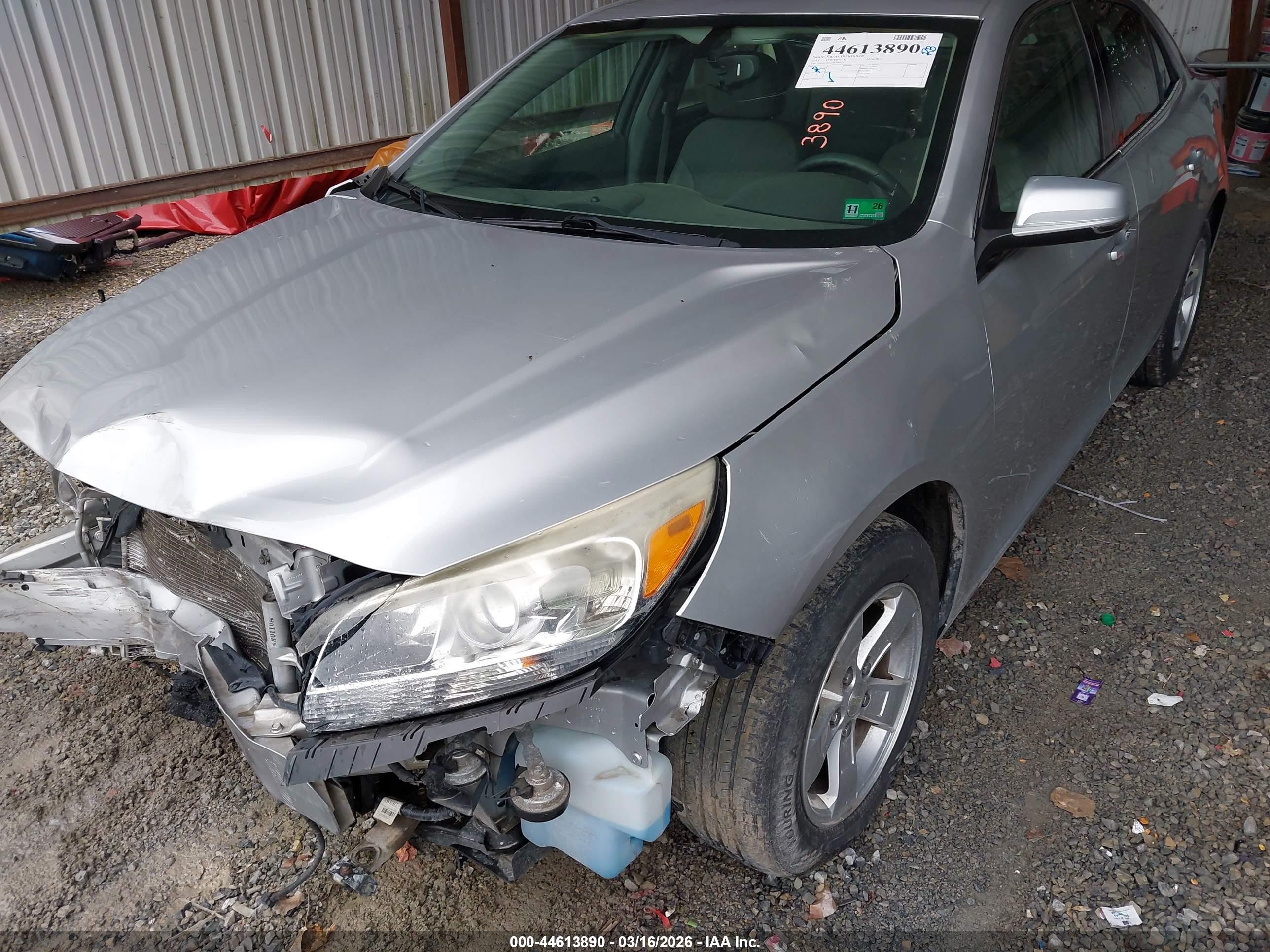 2013 Chevrolet Malibu 1lt Silver vin: 1G11C5SA2DF238412