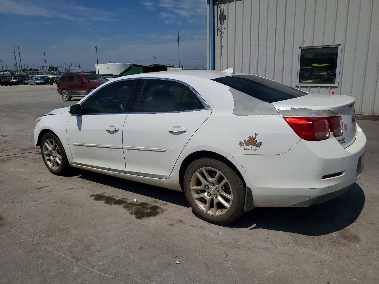 2013 Chevrolet Malibu 1lt White vin: 1G11C5SA2DF318793