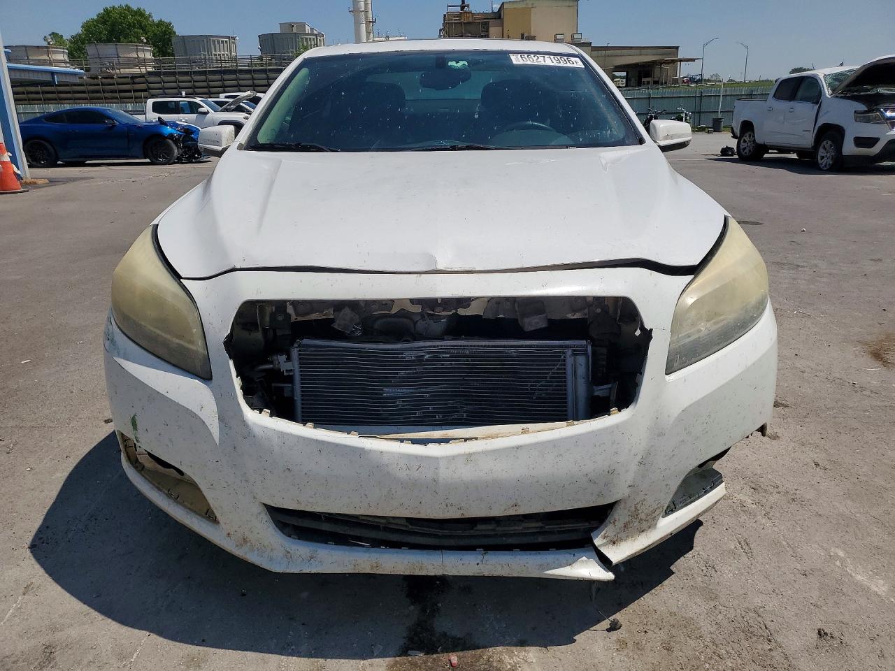 2013 Chevrolet Malibu 1lt White vin: 1G11C5SA2DF318793