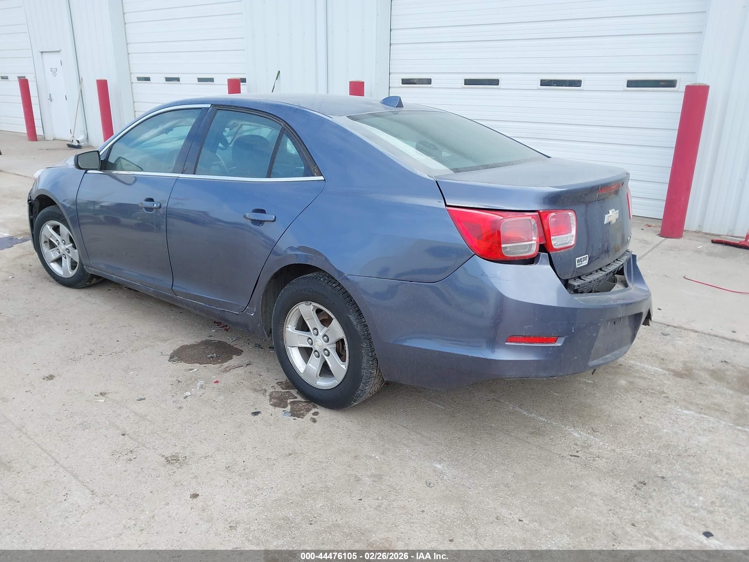 2013 Chevrolet Malibu 1lt Blue vin: 1G11C5SA2DF327459