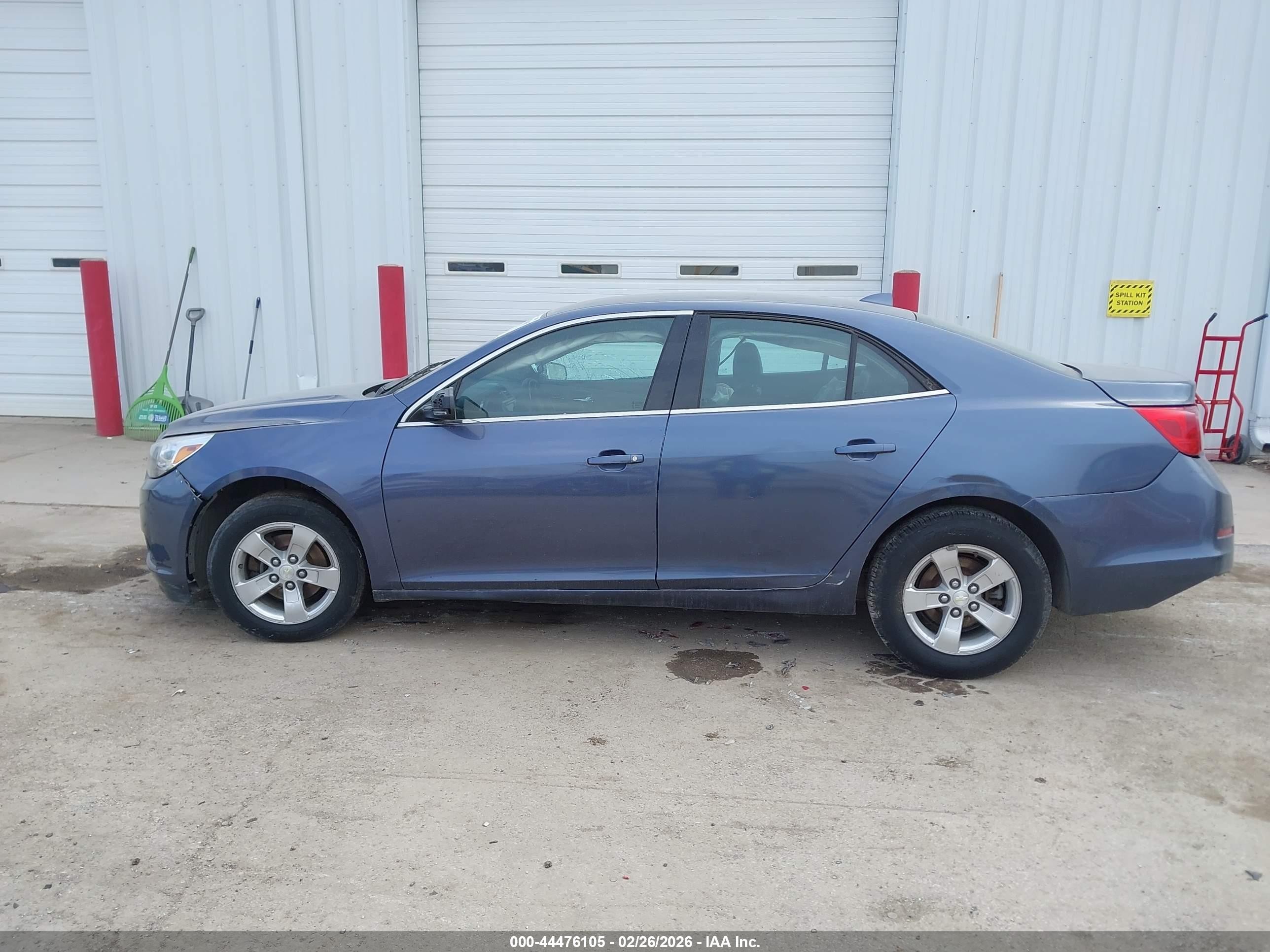 2013 Chevrolet Malibu 1lt Blue vin: 1G11C5SA2DF327459