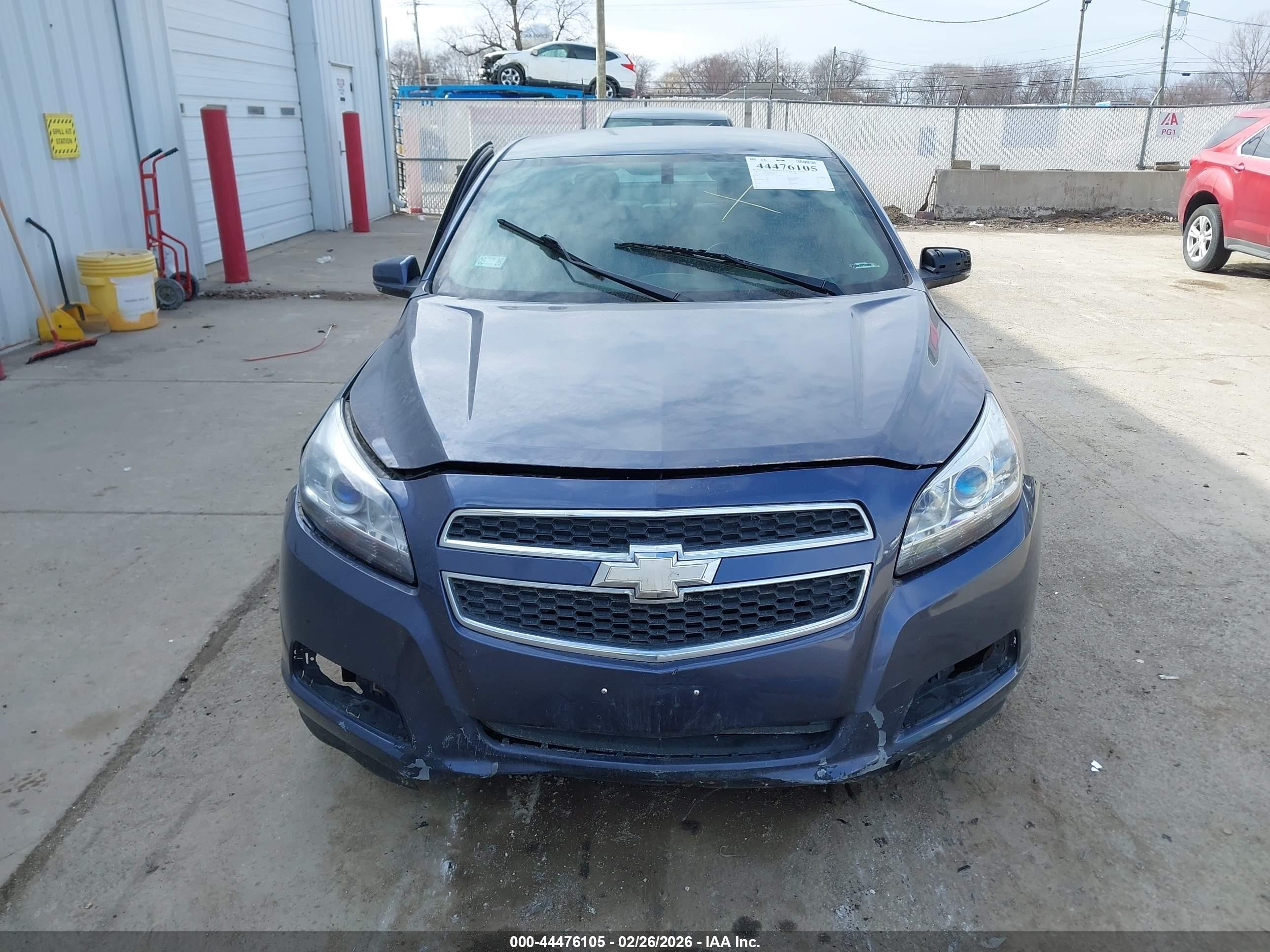 2013 Chevrolet Malibu 1lt Blue vin: 1G11C5SA2DF327459