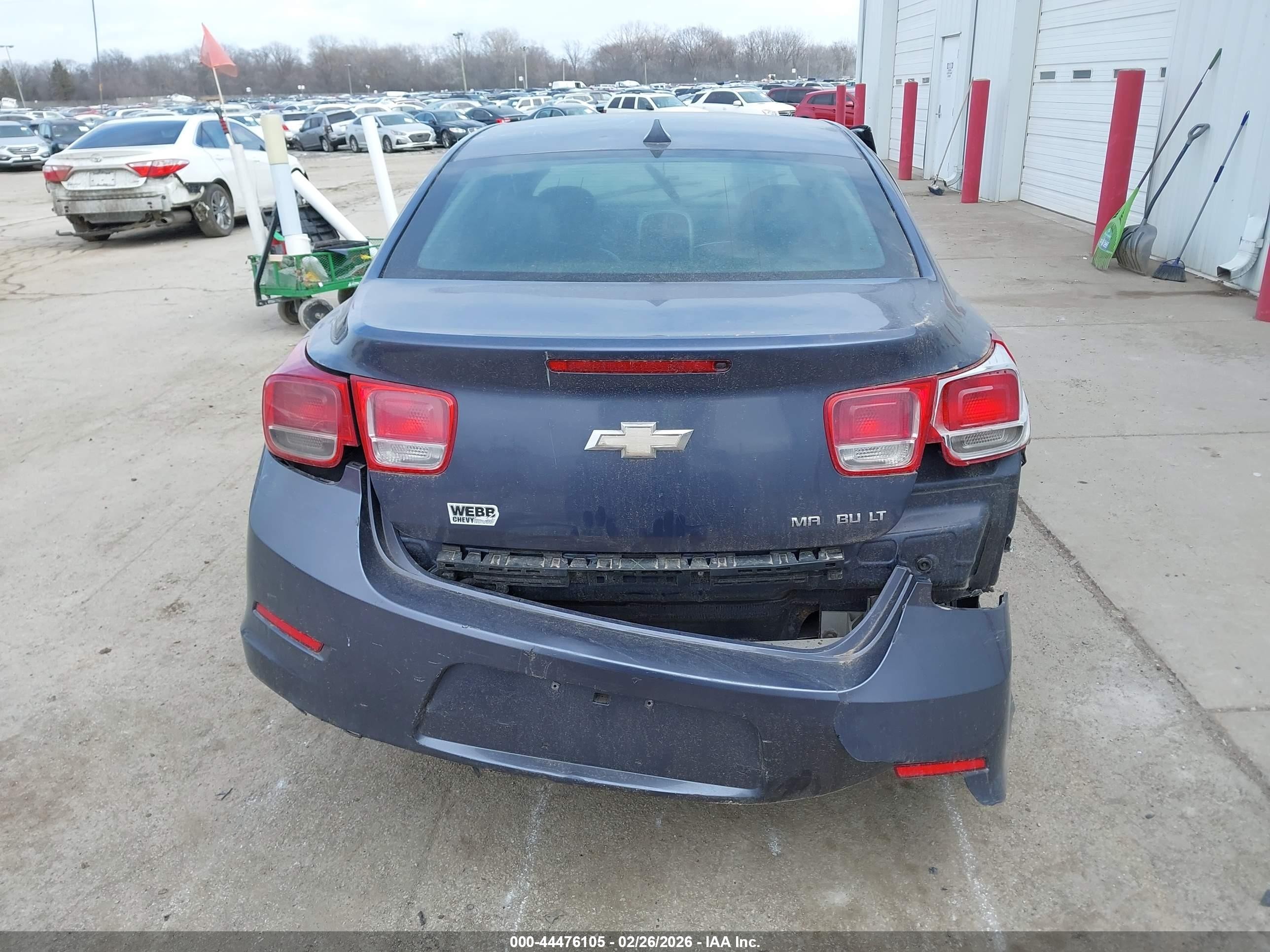 2013 Chevrolet Malibu 1lt Blue vin: 1G11C5SA2DF327459