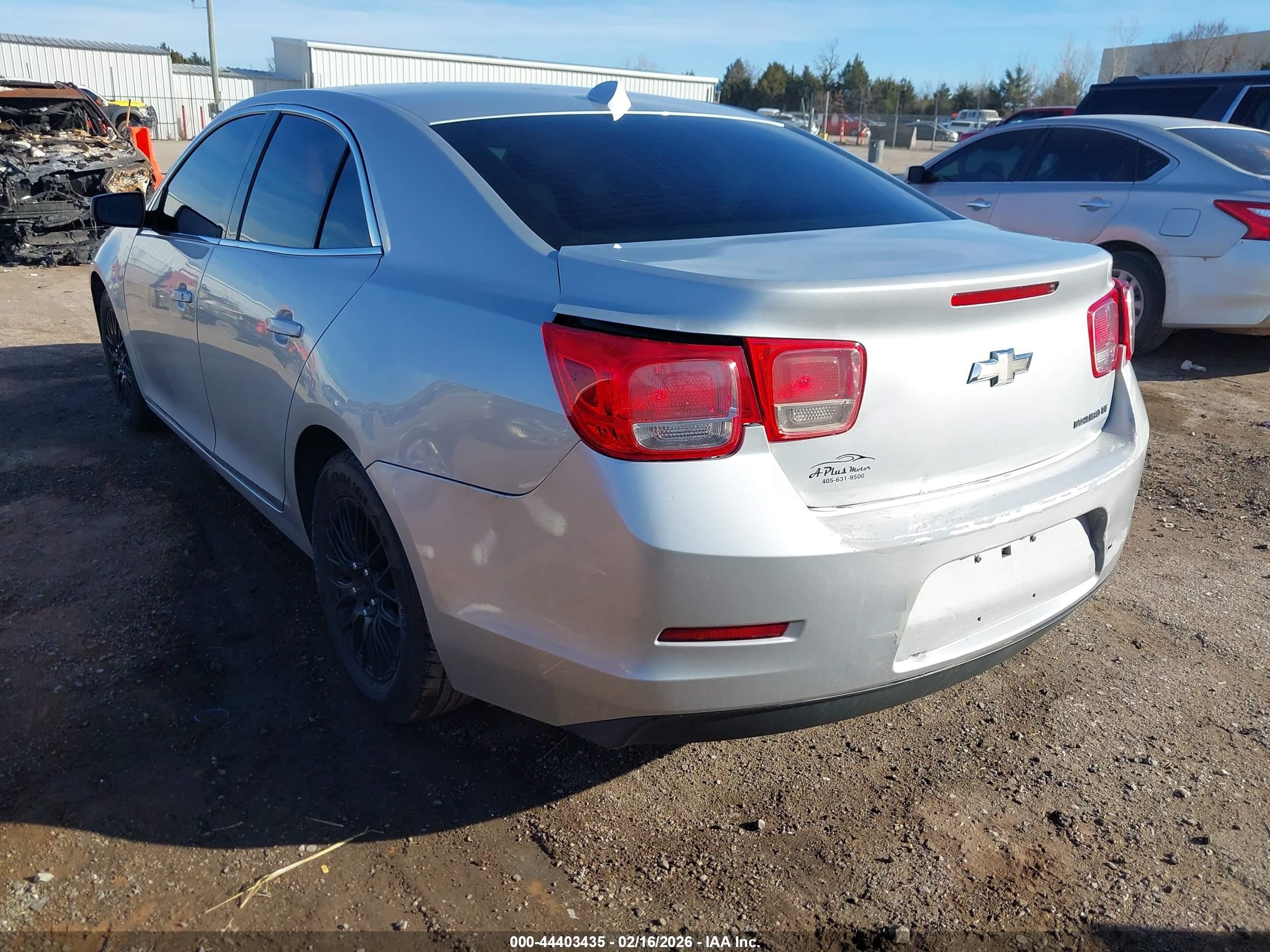 2013 Chevrolet Malibu 1lt Silver vin: 1G11C5SA2DF327591