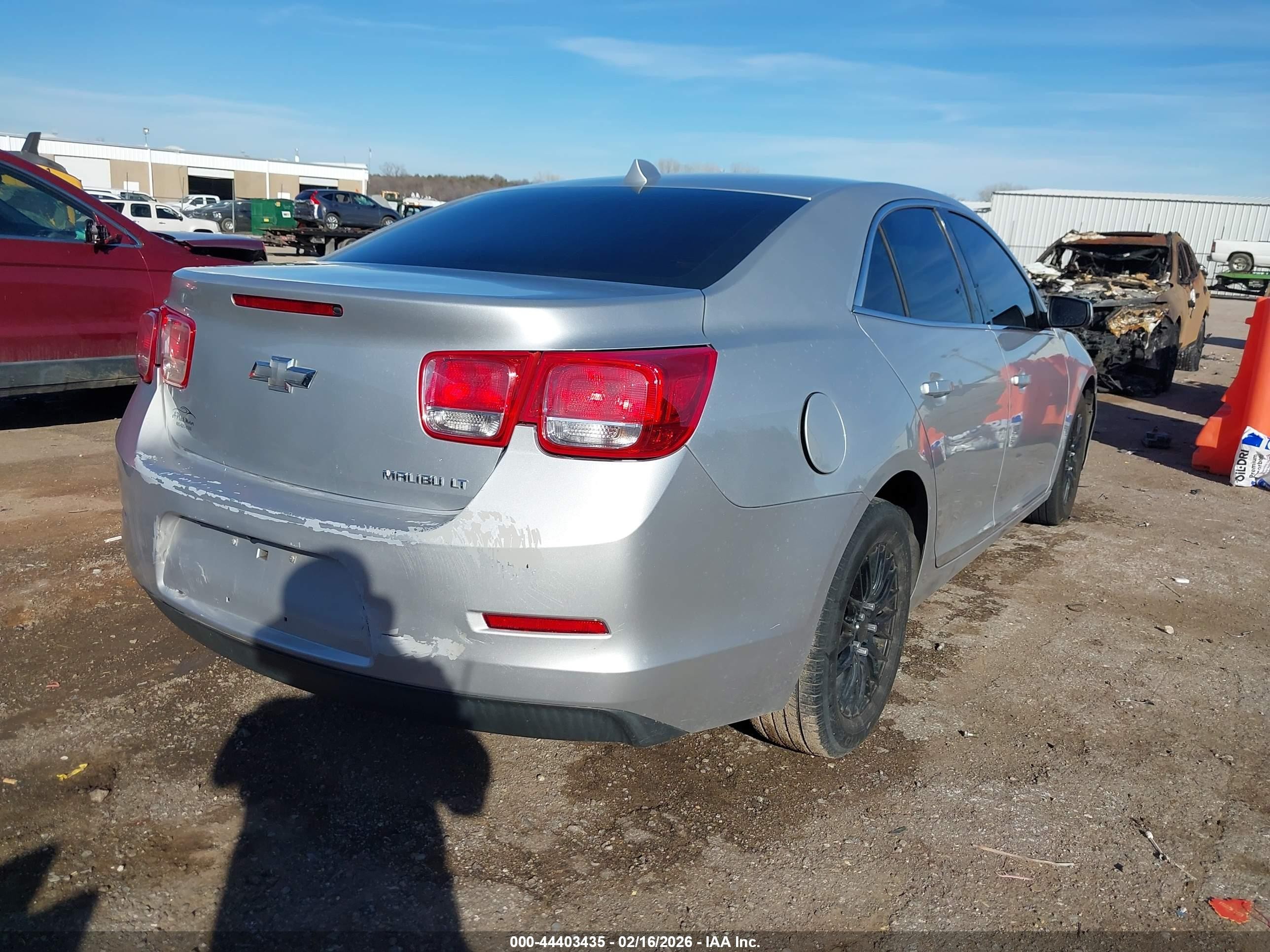 2013 Chevrolet Malibu 1lt Silver vin: 1G11C5SA2DF327591