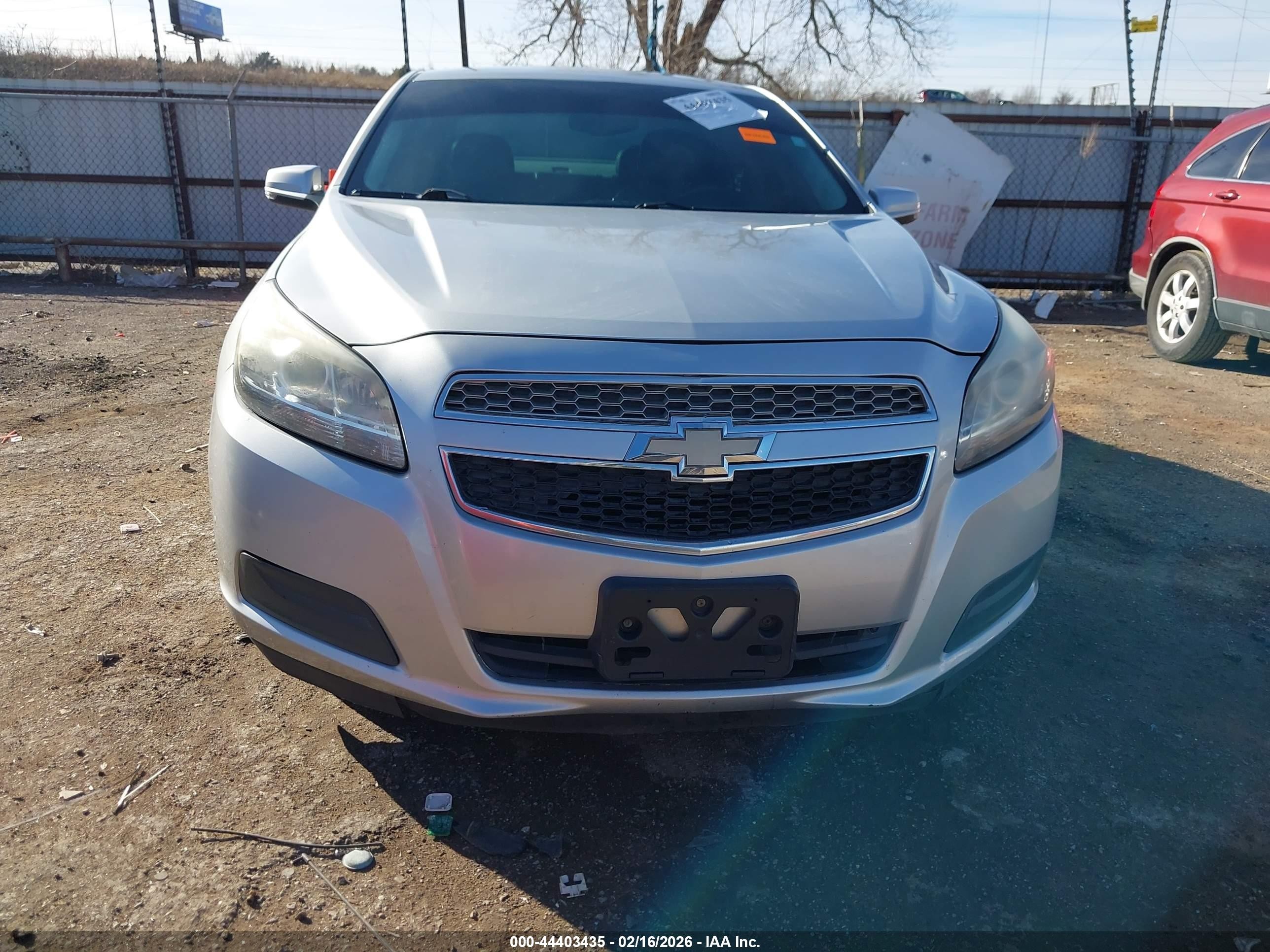 2013 Chevrolet Malibu 1lt Silver vin: 1G11C5SA2DF327591