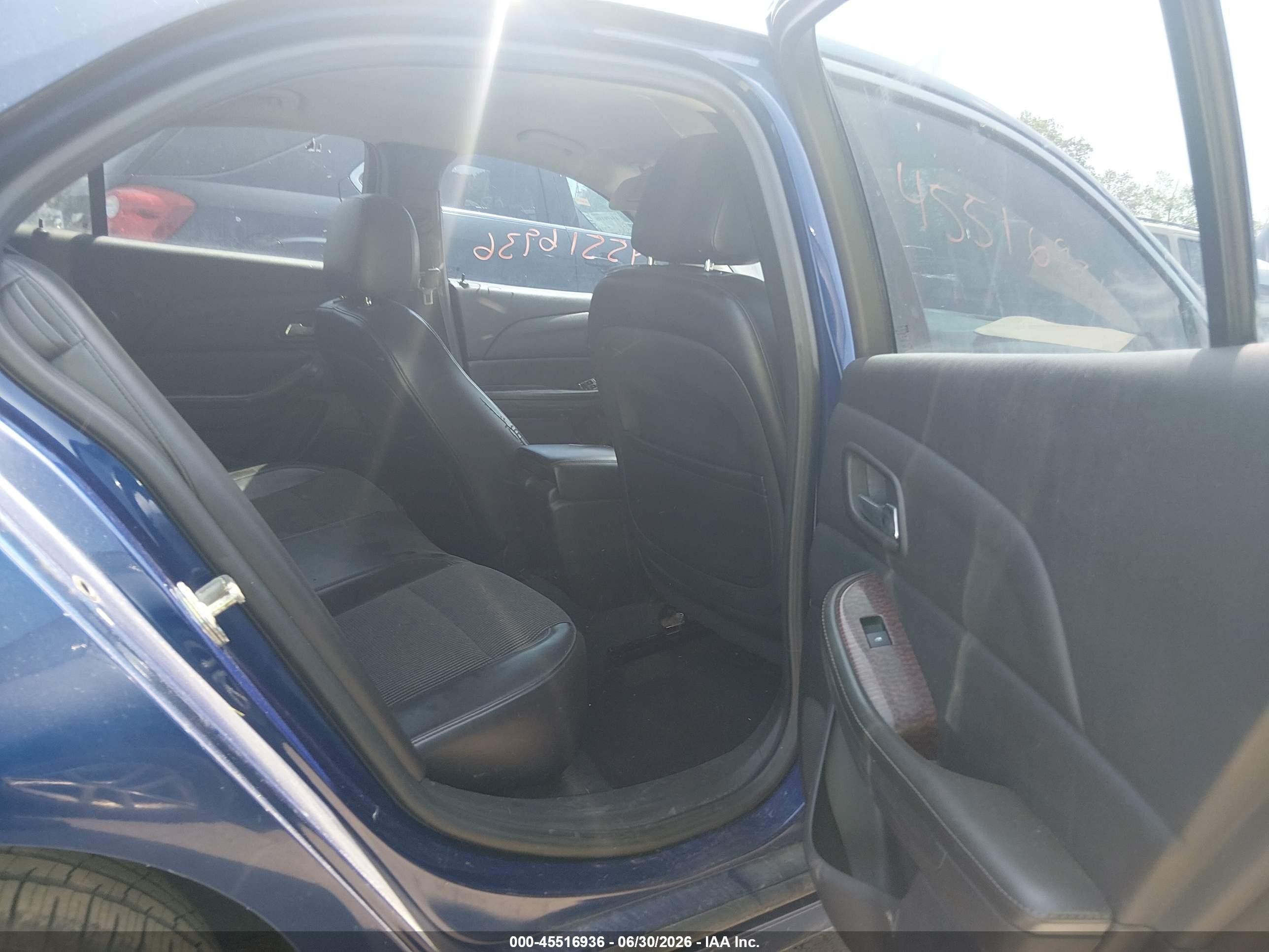 2013 Chevrolet Malibu 1lt Blue vin: 1G11C5SA2DU117228