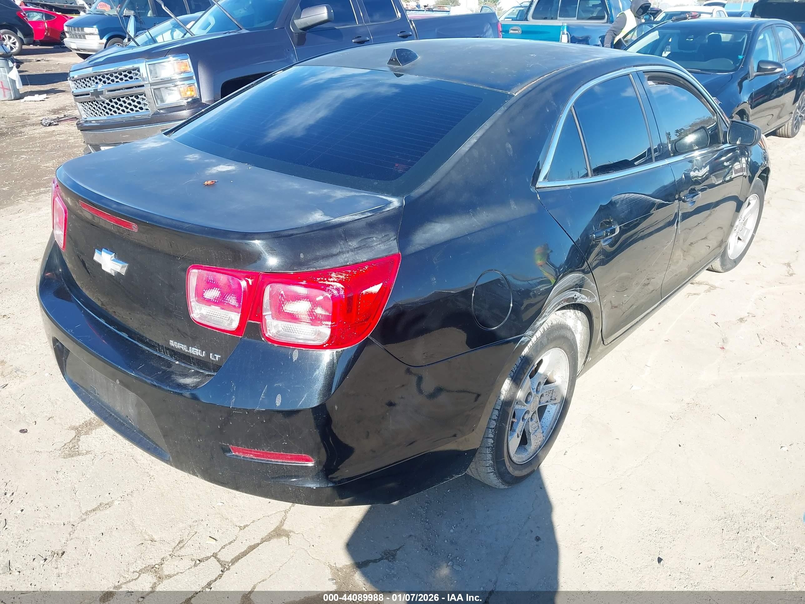 2013 Chevrolet Malibu 1lt Black vin: 1G11C5SA2DU137687