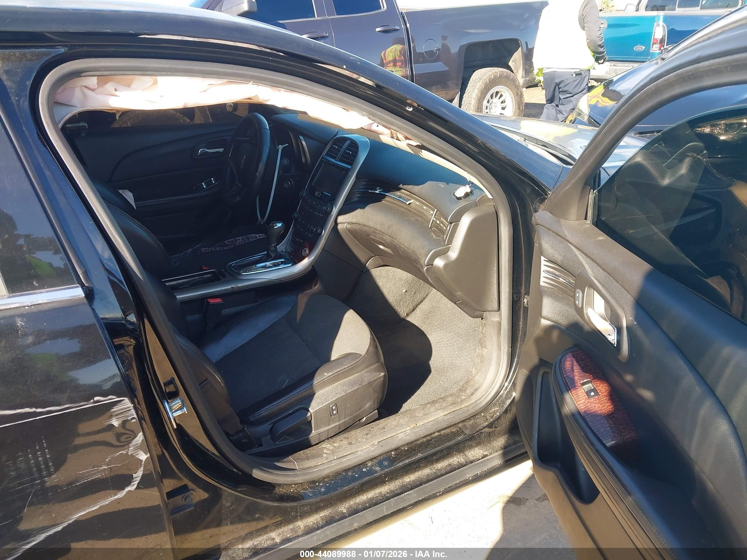 2013 Chevrolet Malibu 1lt Black vin: 1G11C5SA2DU137687