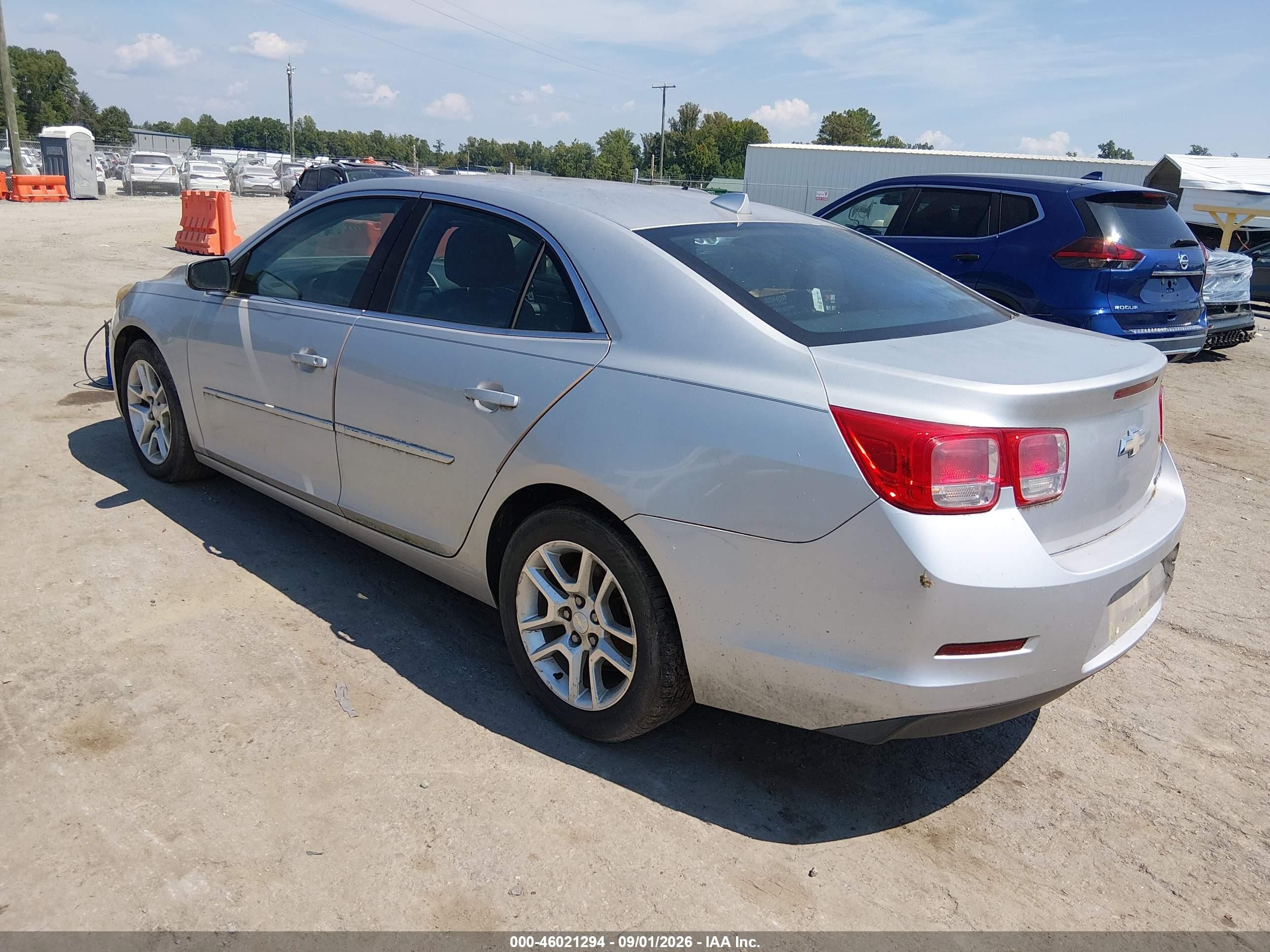 2013 Chevrolet Malibu 1lt Silver vin: 1G11C5SA3DF215897