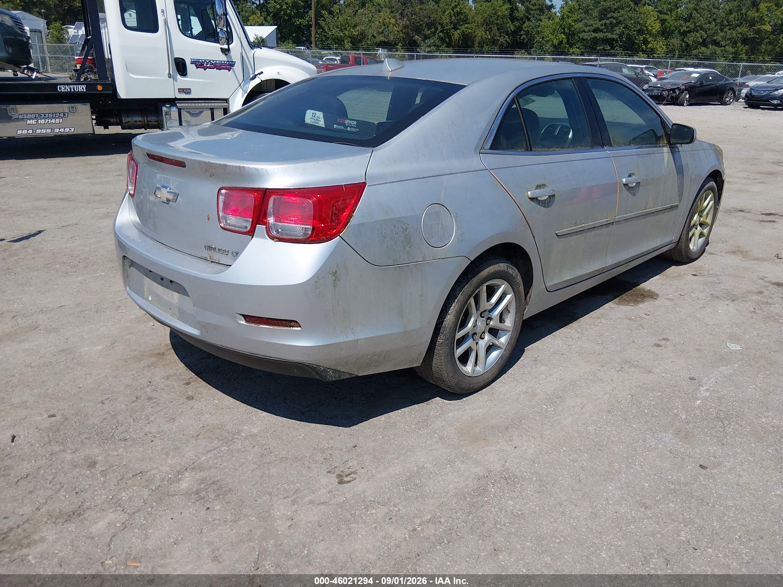 2013 Chevrolet Malibu 1lt Silver vin: 1G11C5SA3DF215897