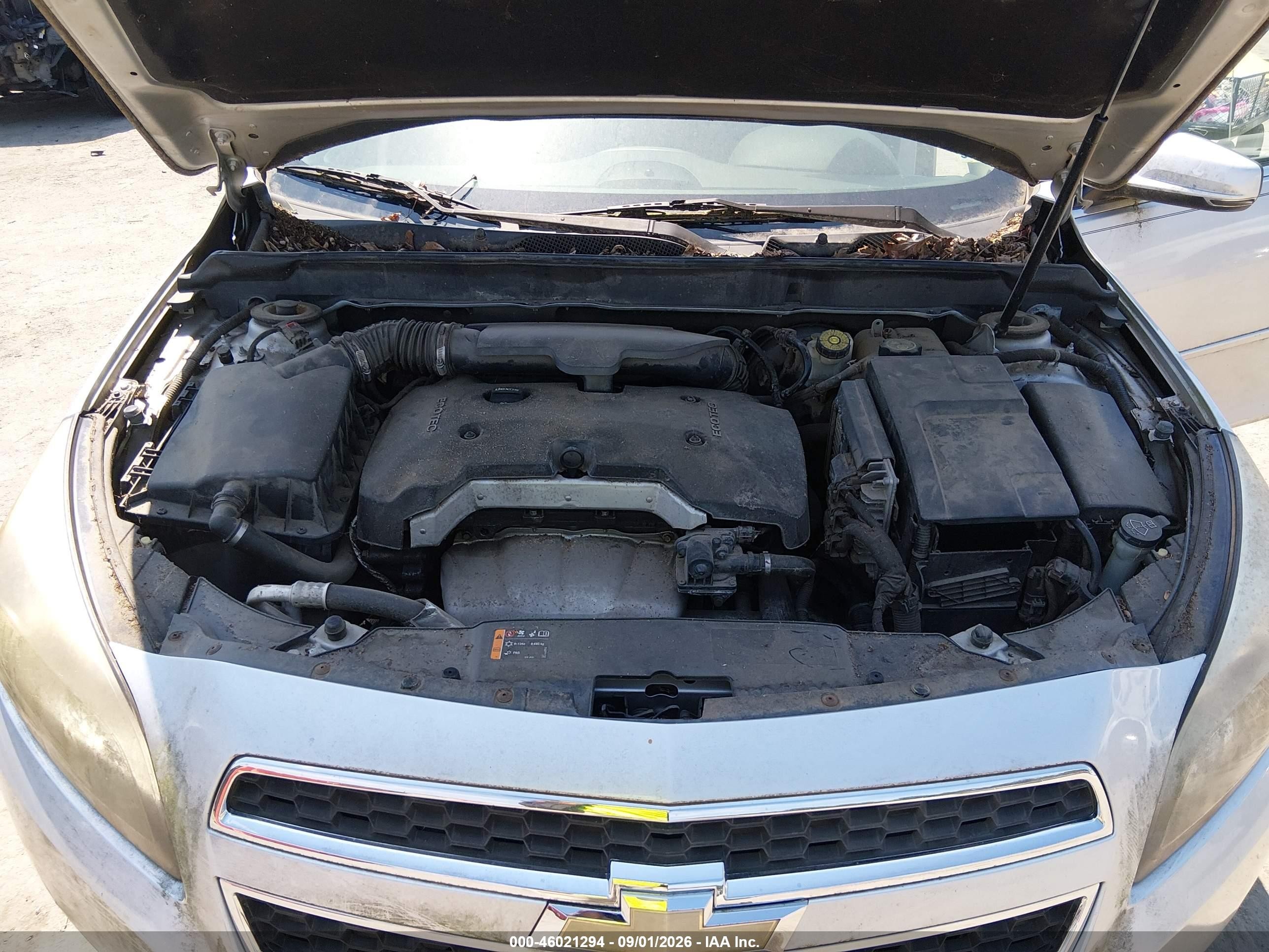 2013 Chevrolet Malibu 1lt Silver vin: 1G11C5SA3DF215897
