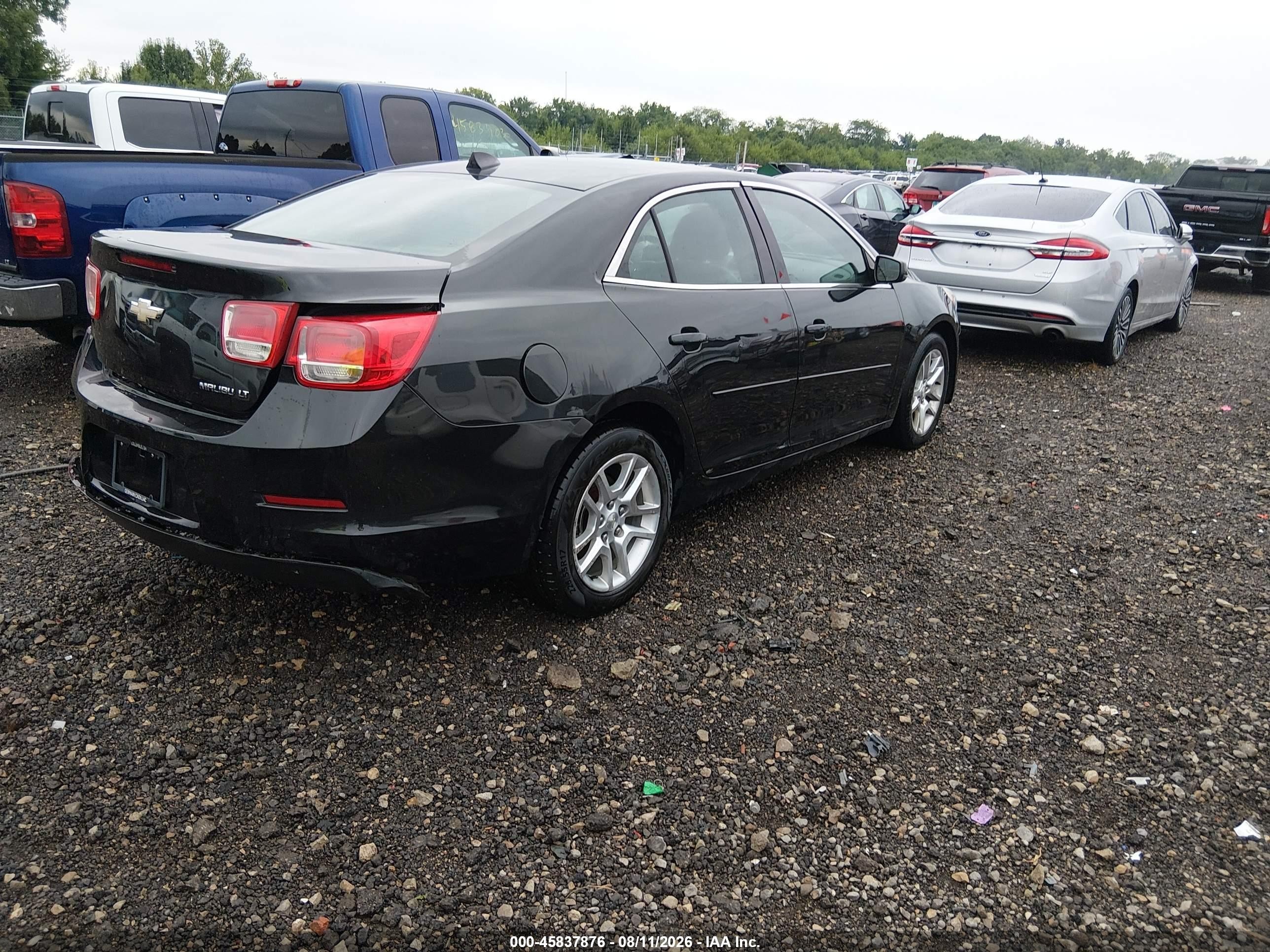 2013 Chevrolet Malibu 1lt Черный vin: 1G11C5SA3DF226625
