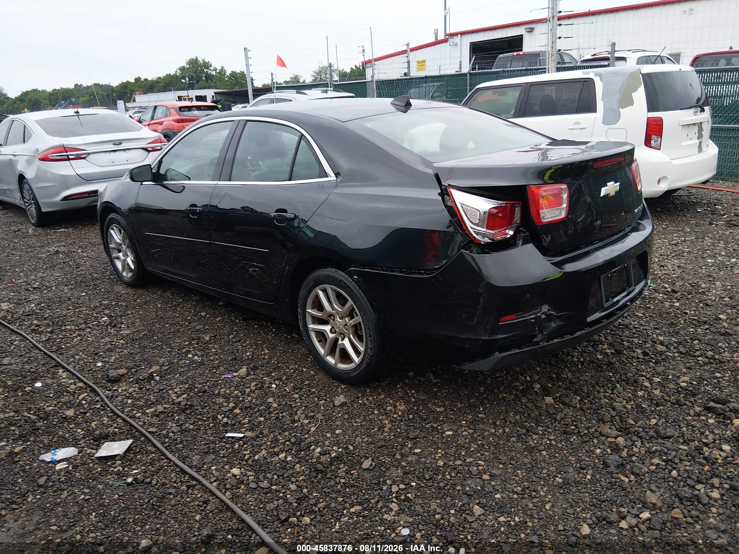 2013 Chevrolet Malibu 1lt Черный vin: 1G11C5SA3DF226625