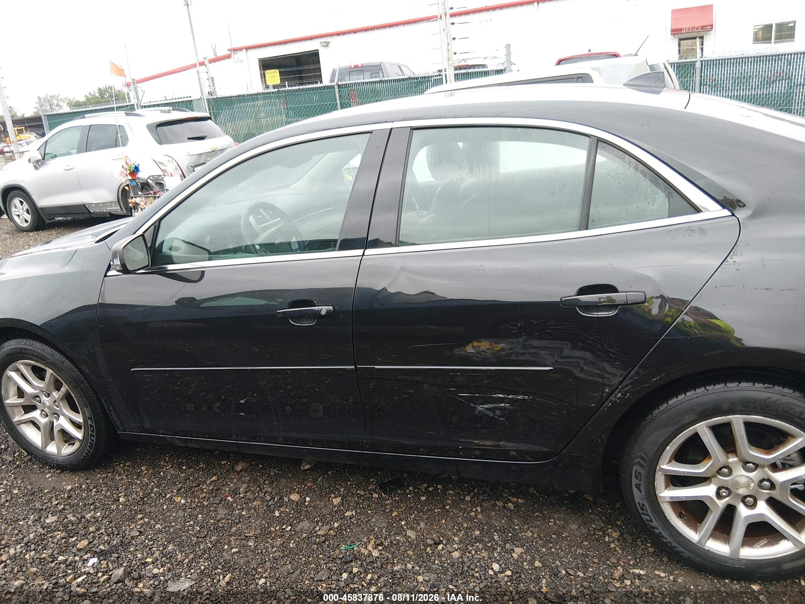 2013 Chevrolet Malibu 1lt Черный vin: 1G11C5SA3DF226625