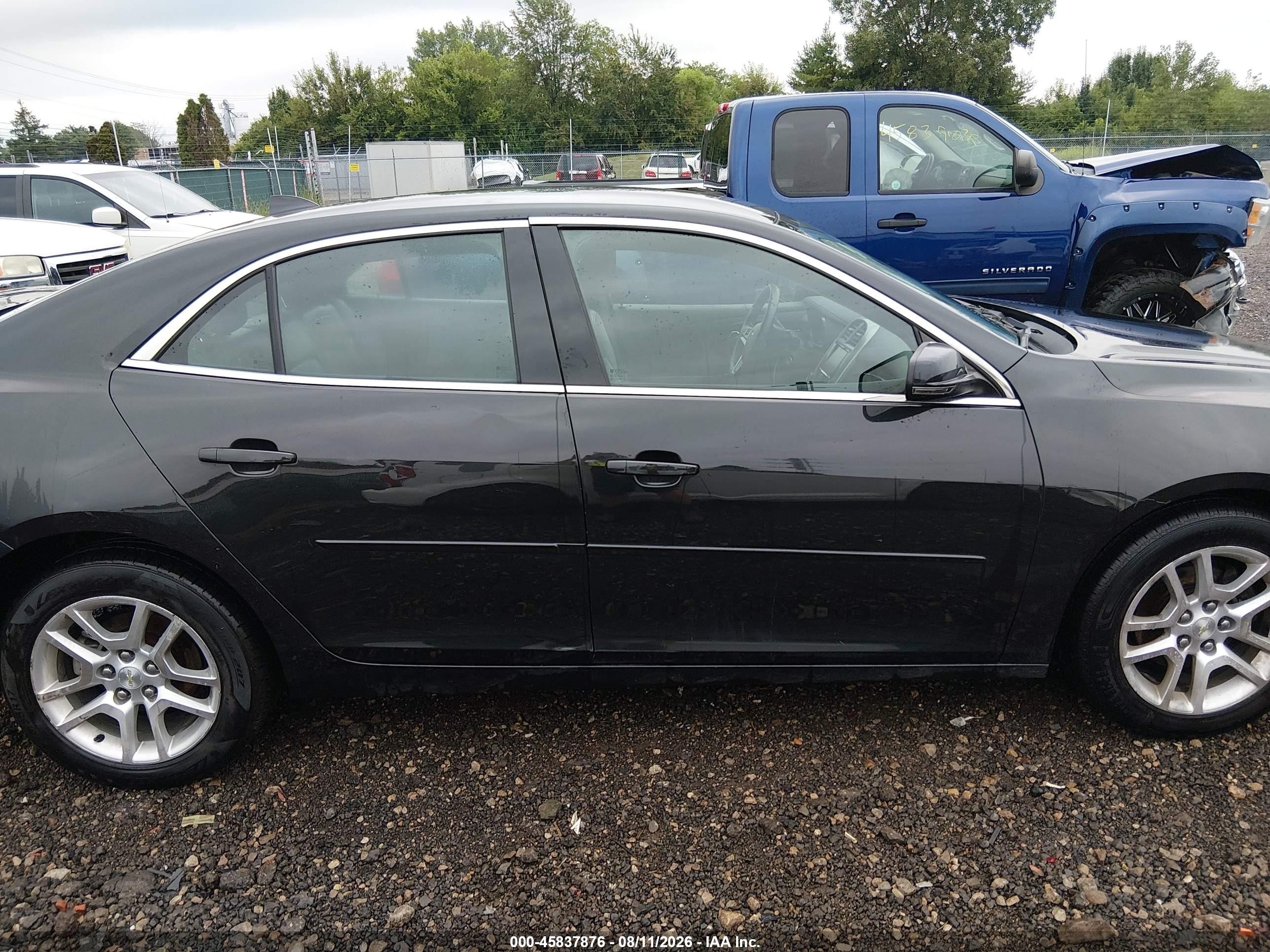 2013 Chevrolet Malibu 1lt Черный vin: 1G11C5SA3DF226625