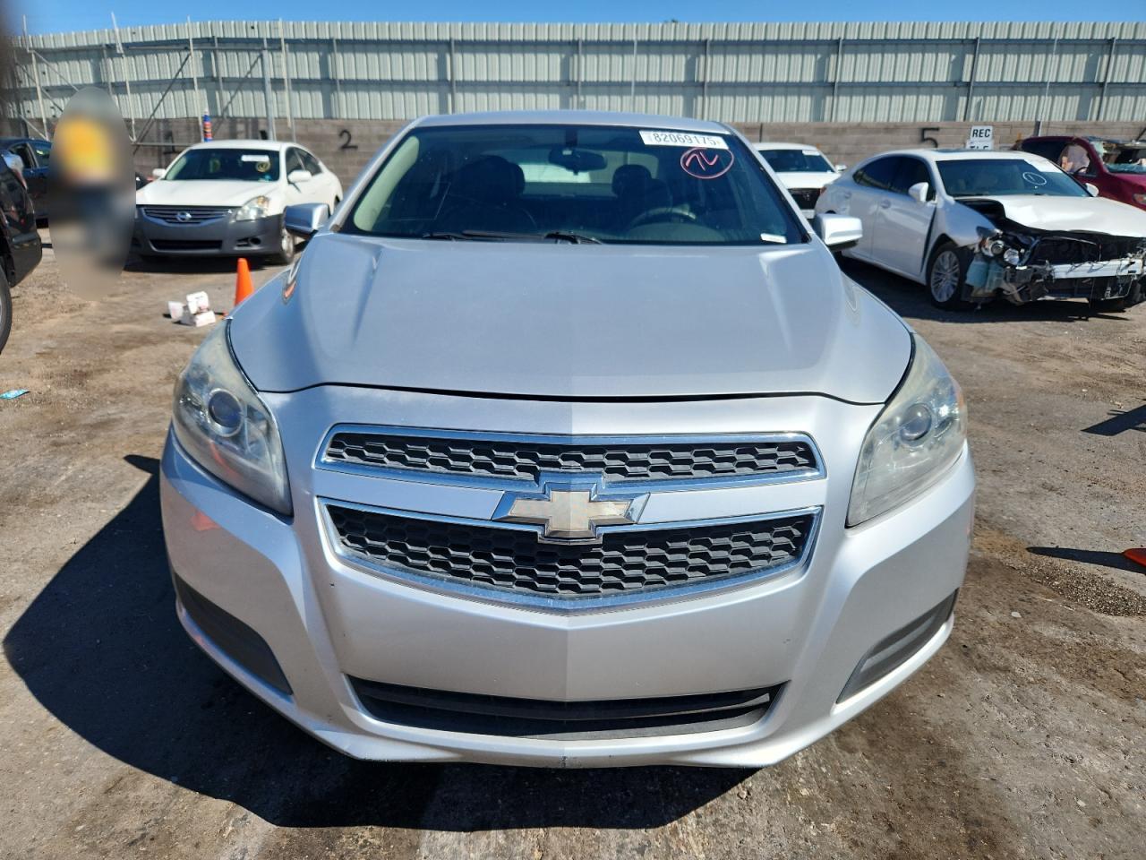 2013 Chevrolet Malibu 1lt White vin: 1G11C5SA3DF233364