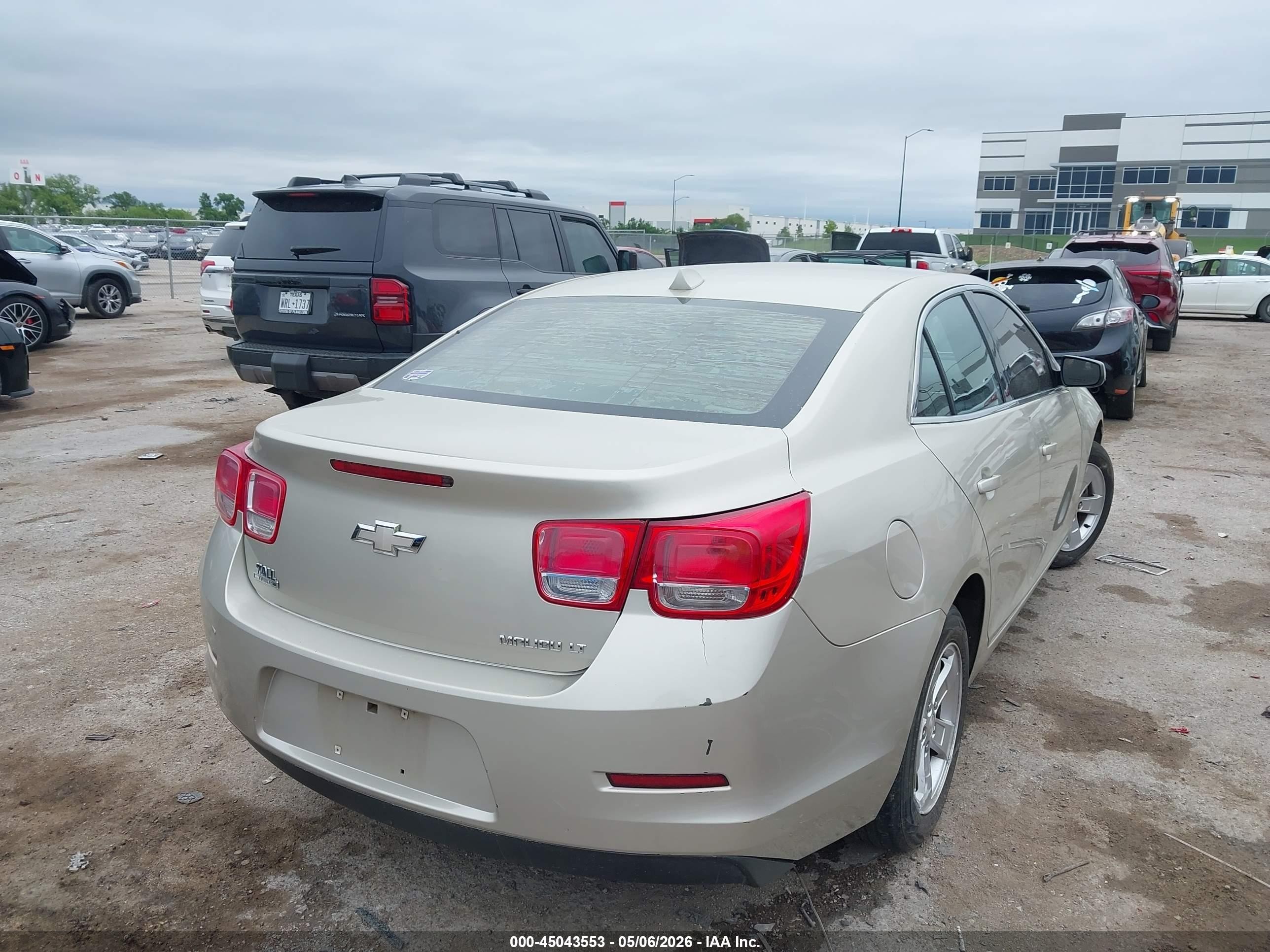 2013 Chevrolet Malibu 1lt Желто-коричневый vin: 1G11C5SA3DF248205