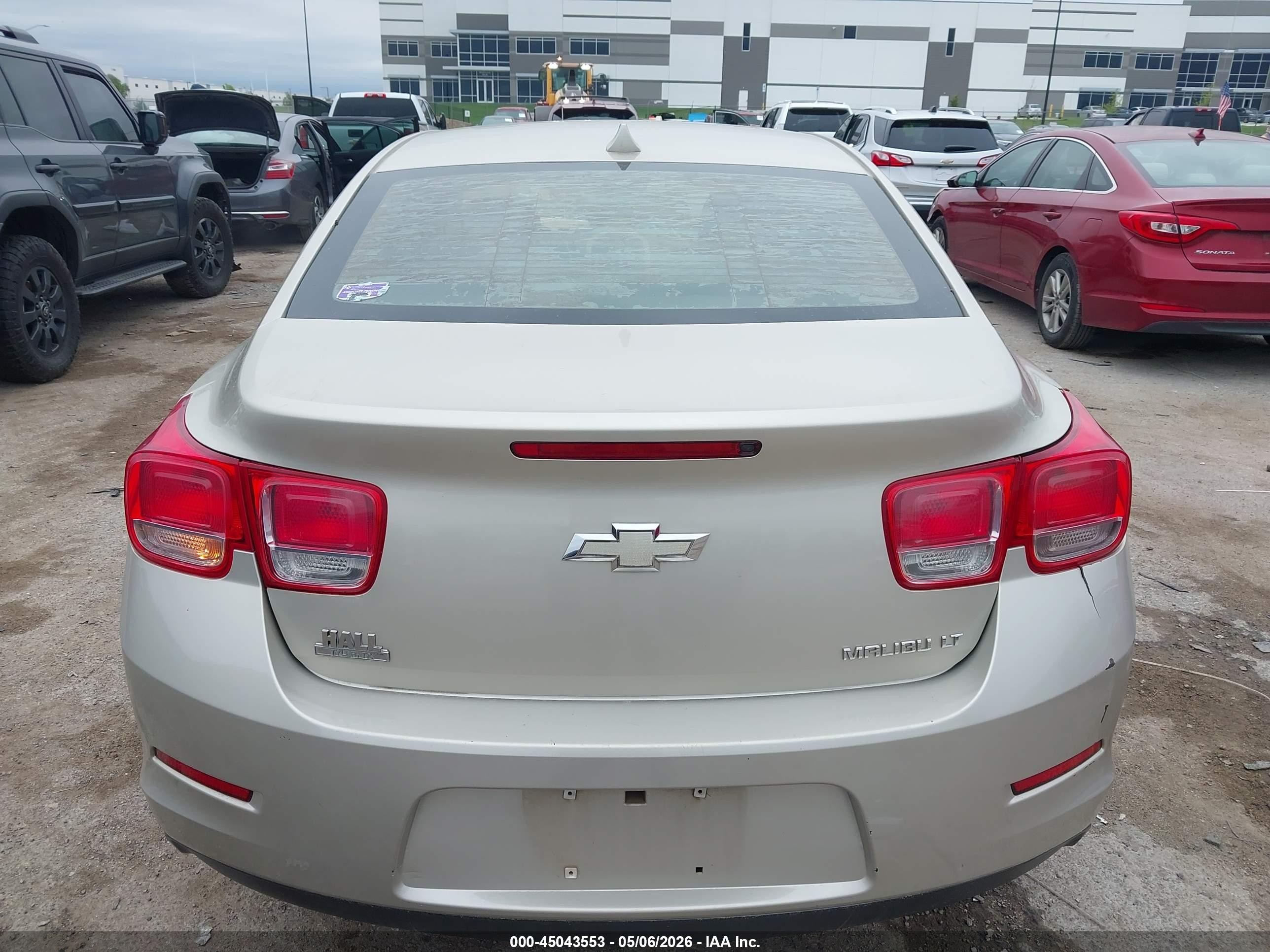 2013 Chevrolet Malibu 1lt Желто-коричневый vin: 1G11C5SA3DF248205