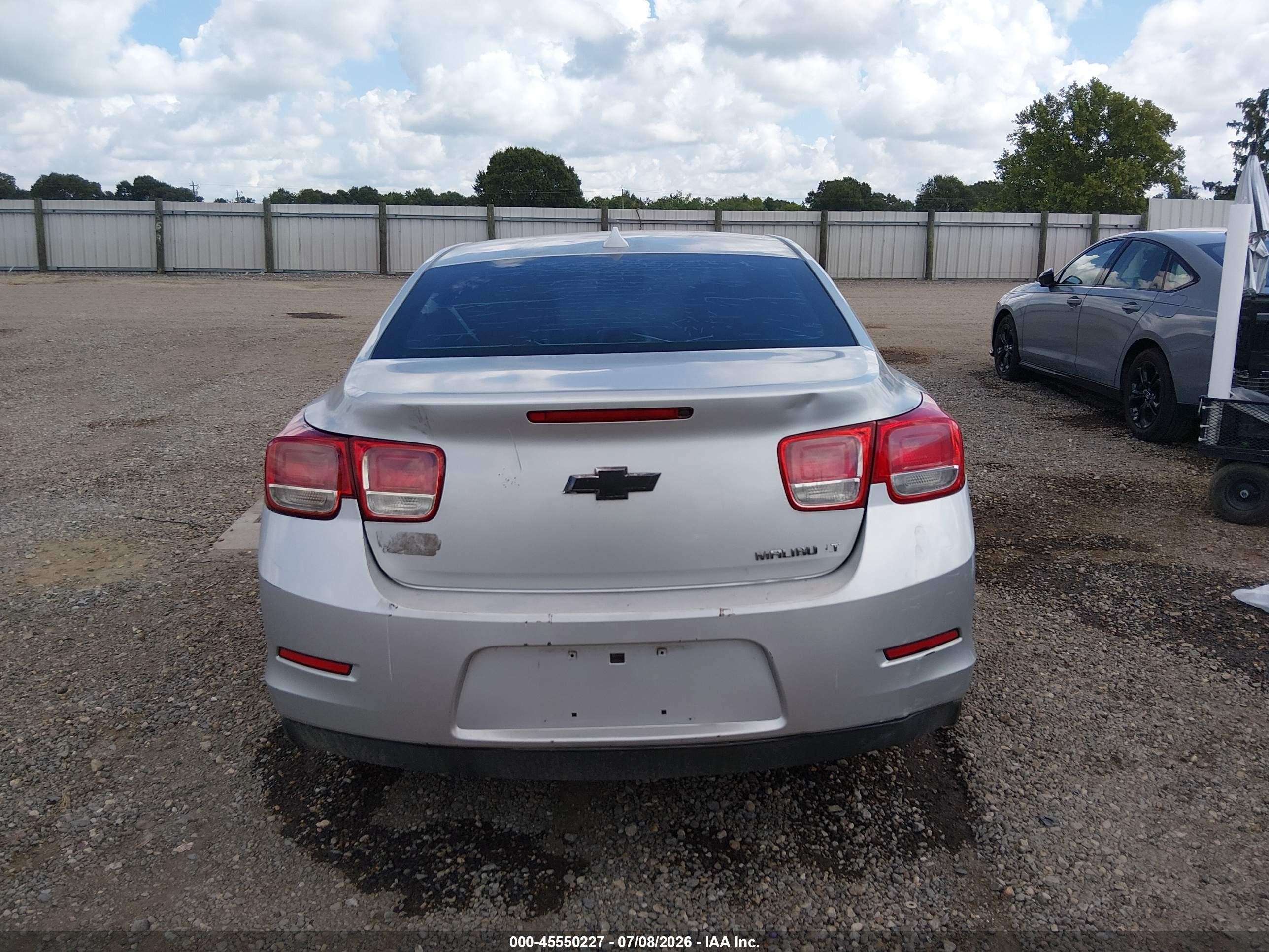 2013 Chevrolet Malibu 1lt Серебряный vin: 1G11C5SA3DF249421