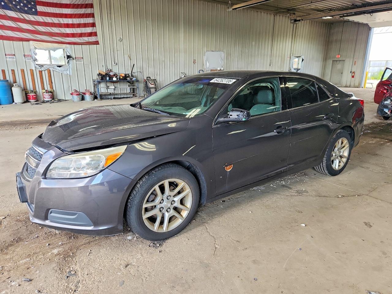 2013 Chevrolet Malibu 1lt Серый vin: 1G11C5SA3DF260354