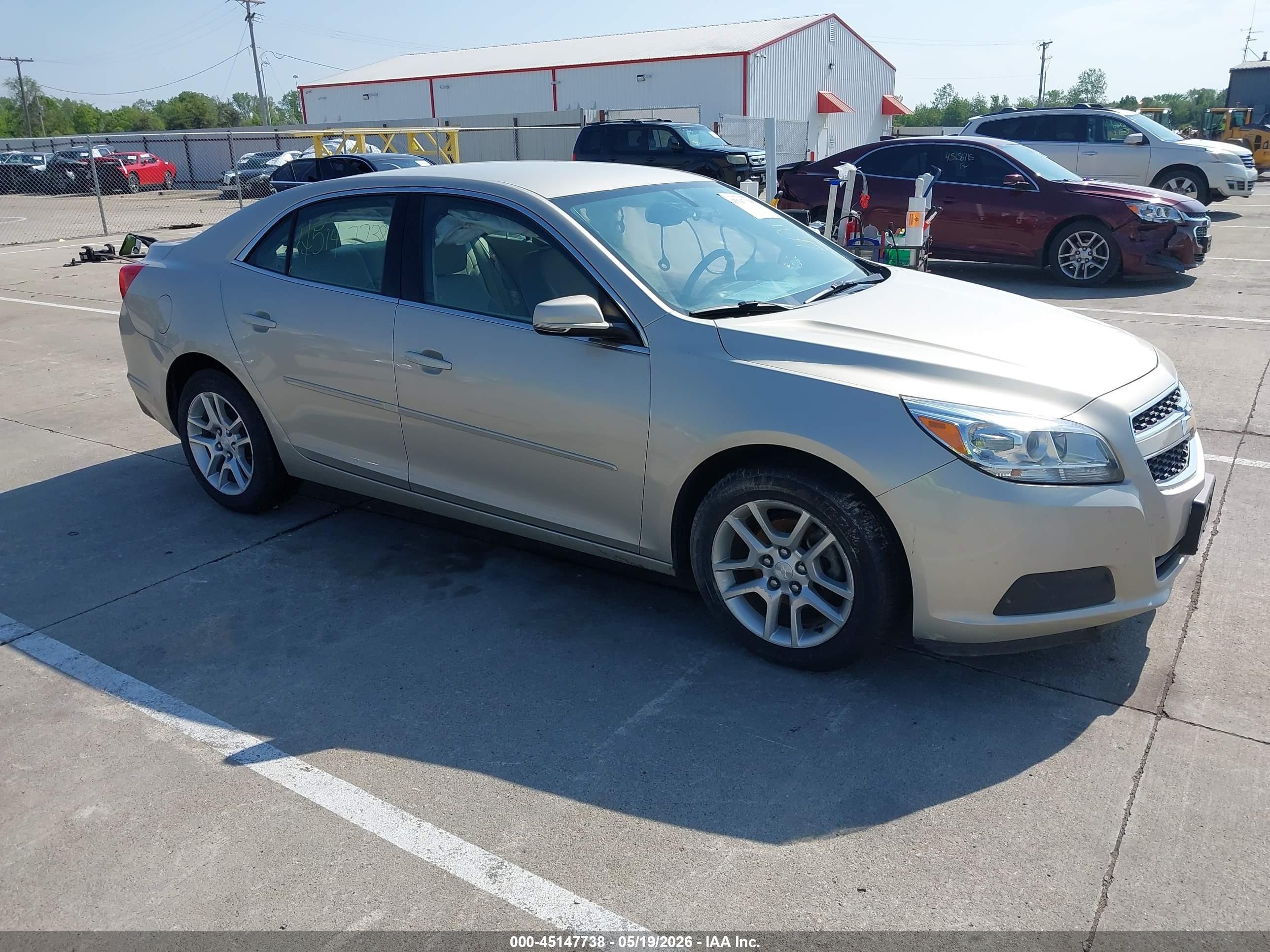 2013 Chevrolet Malibu 1lt Желто-коричневый vin: 1G11C5SA3DF269667