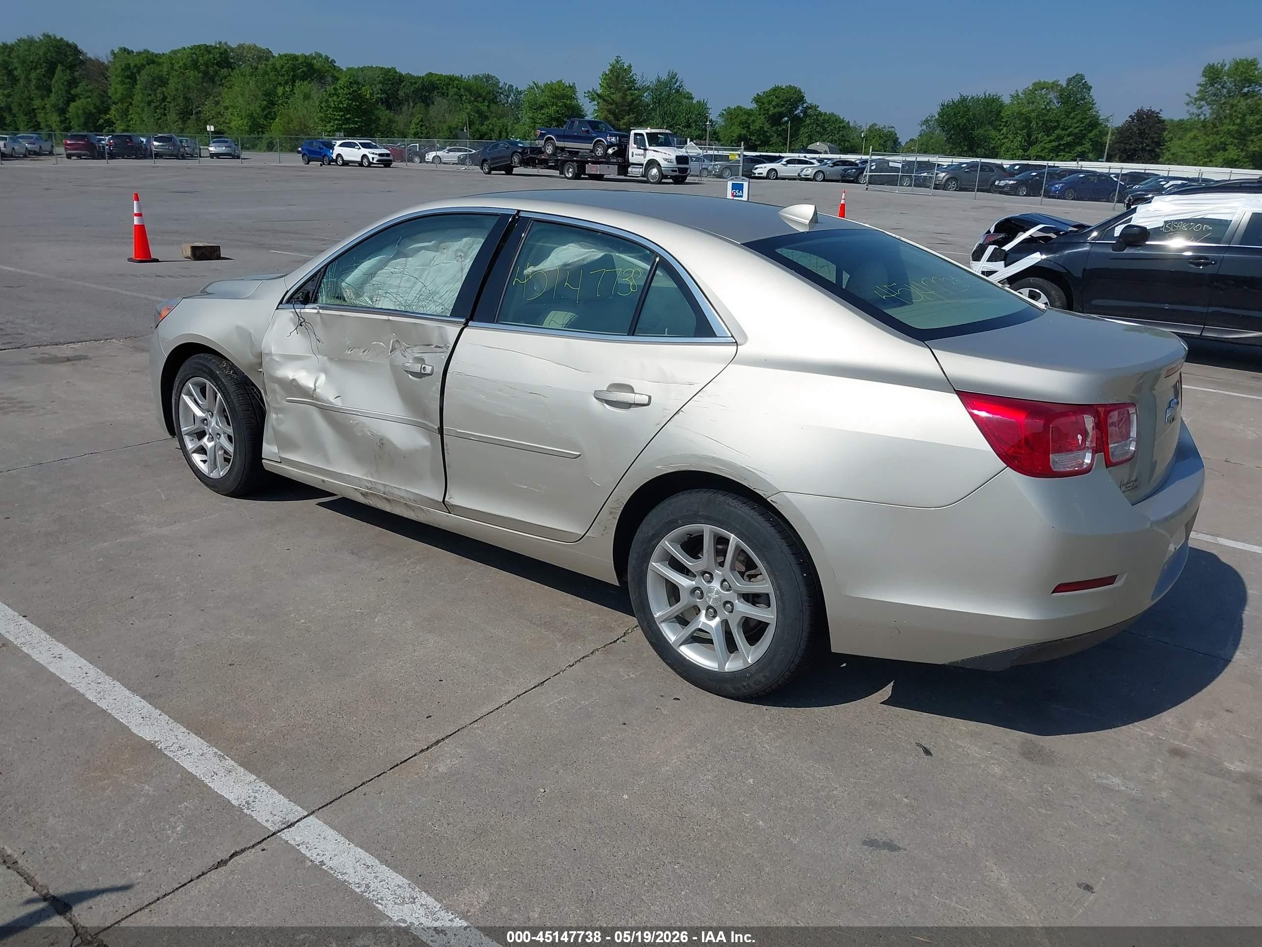 2013 Chevrolet Malibu 1lt Желто-коричневый vin: 1G11C5SA3DF269667