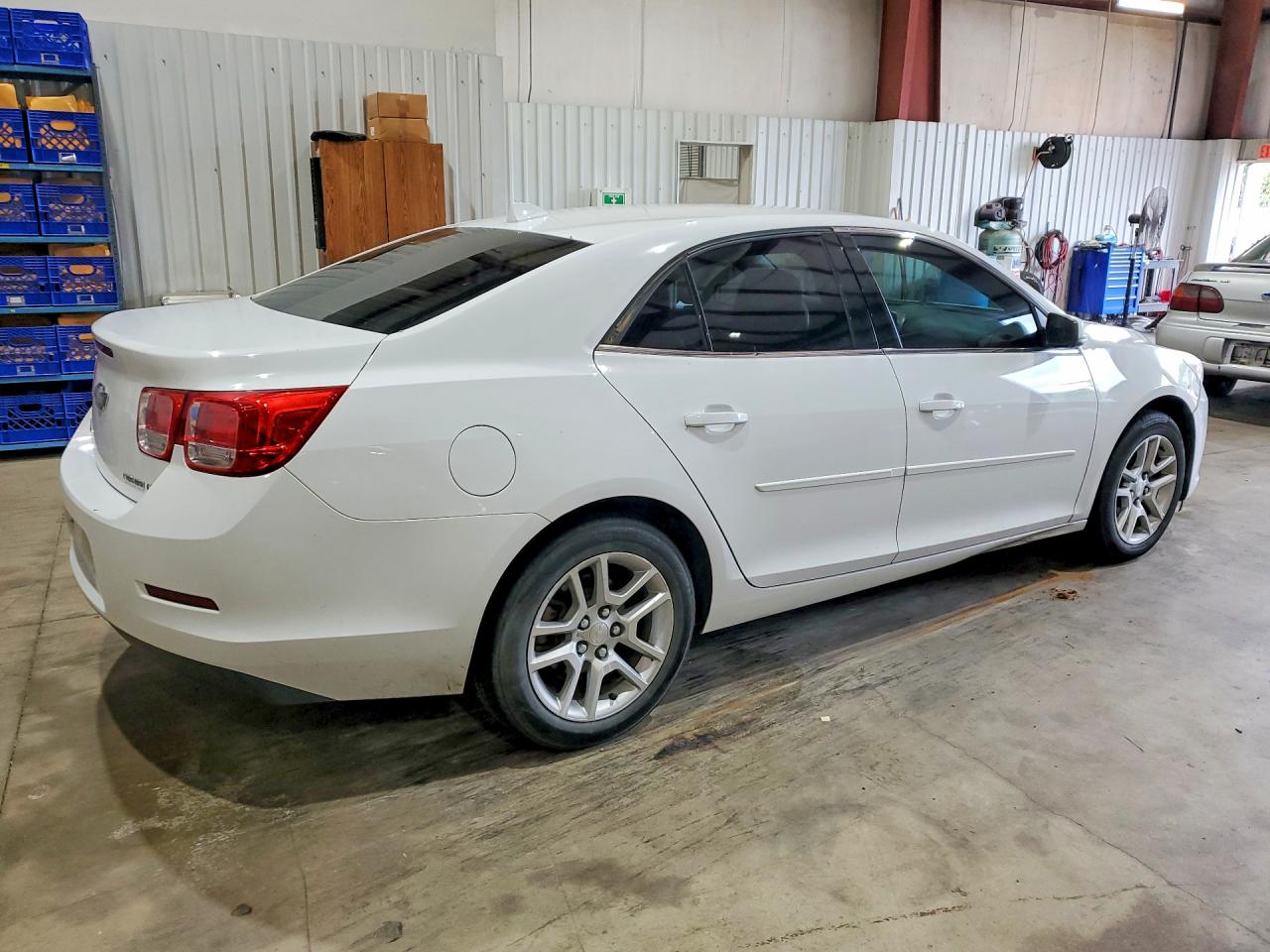 2013 Chevrolet Malibu 1lt White vin: 1G11C5SA3DF298165