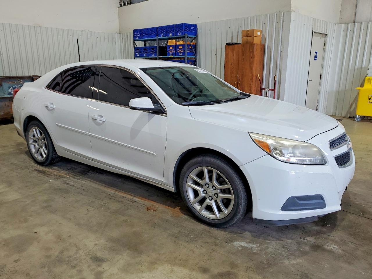 2013 Chevrolet Malibu 1lt White vin: 1G11C5SA3DF298165