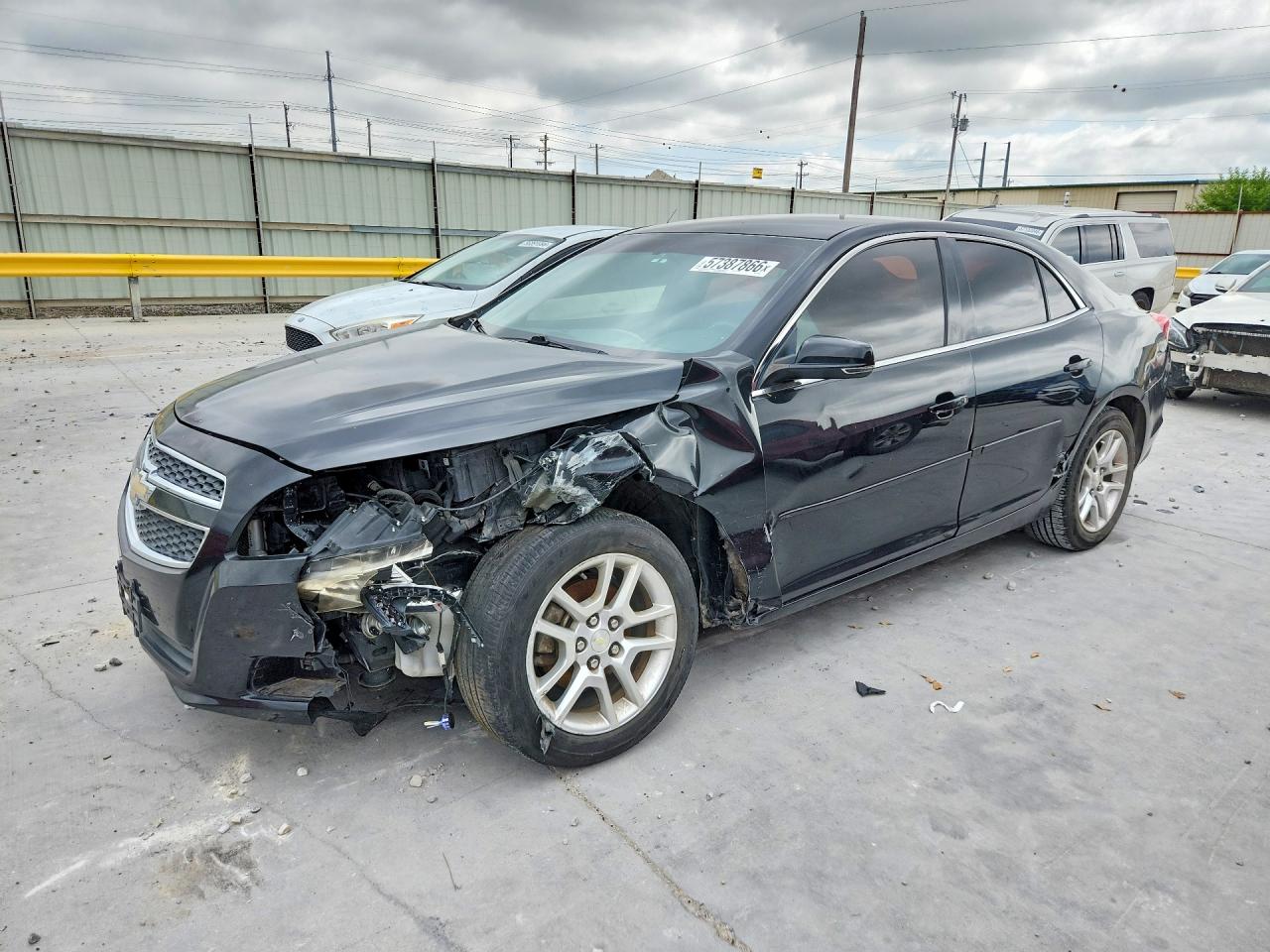 2013 Chevrolet Malibu 1lt Черный vin: 1G11C5SA3DF334145