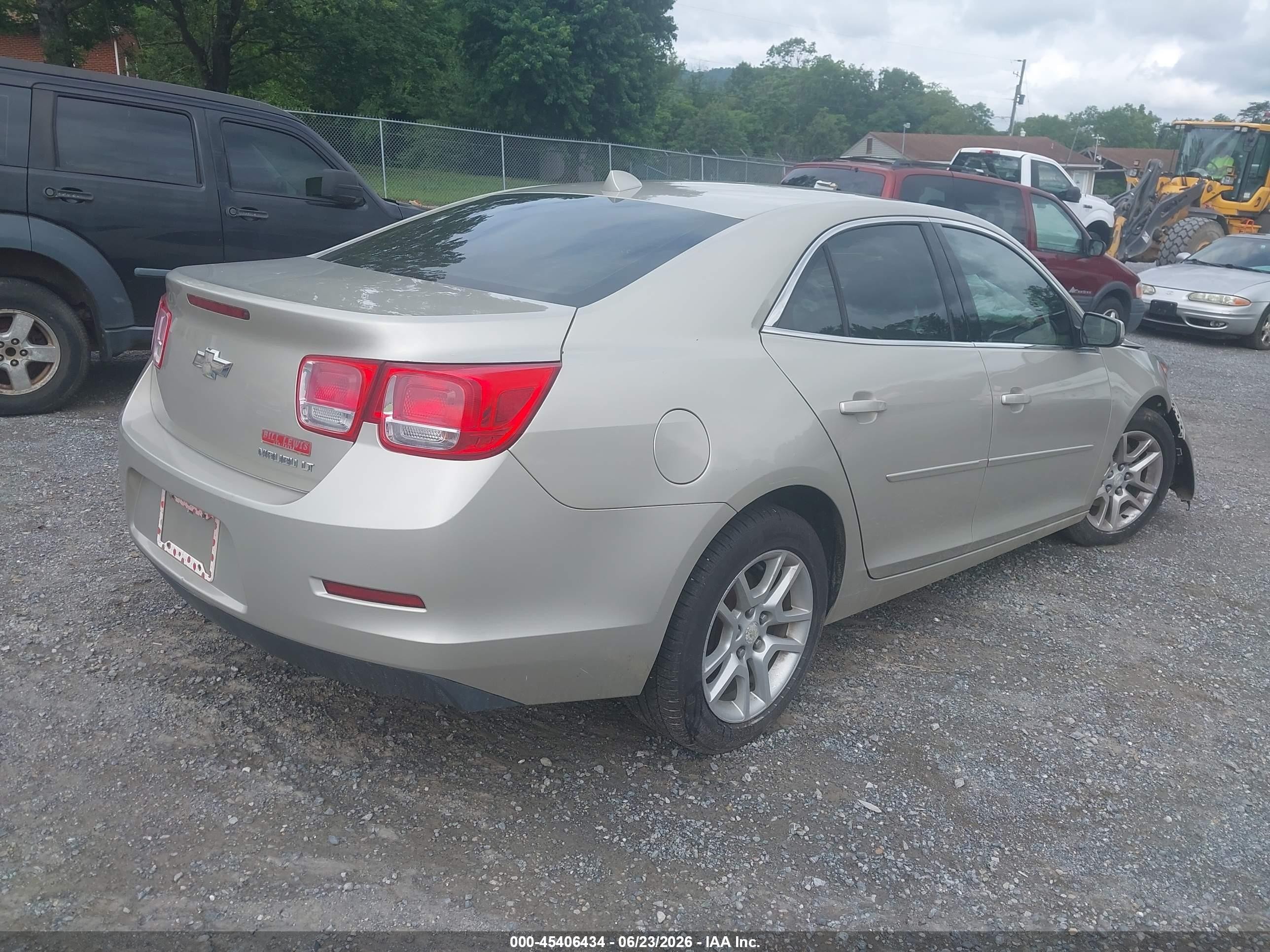 2013 Chevrolet Malibu 1lt Gold vin: 1G11C5SA3DF339569