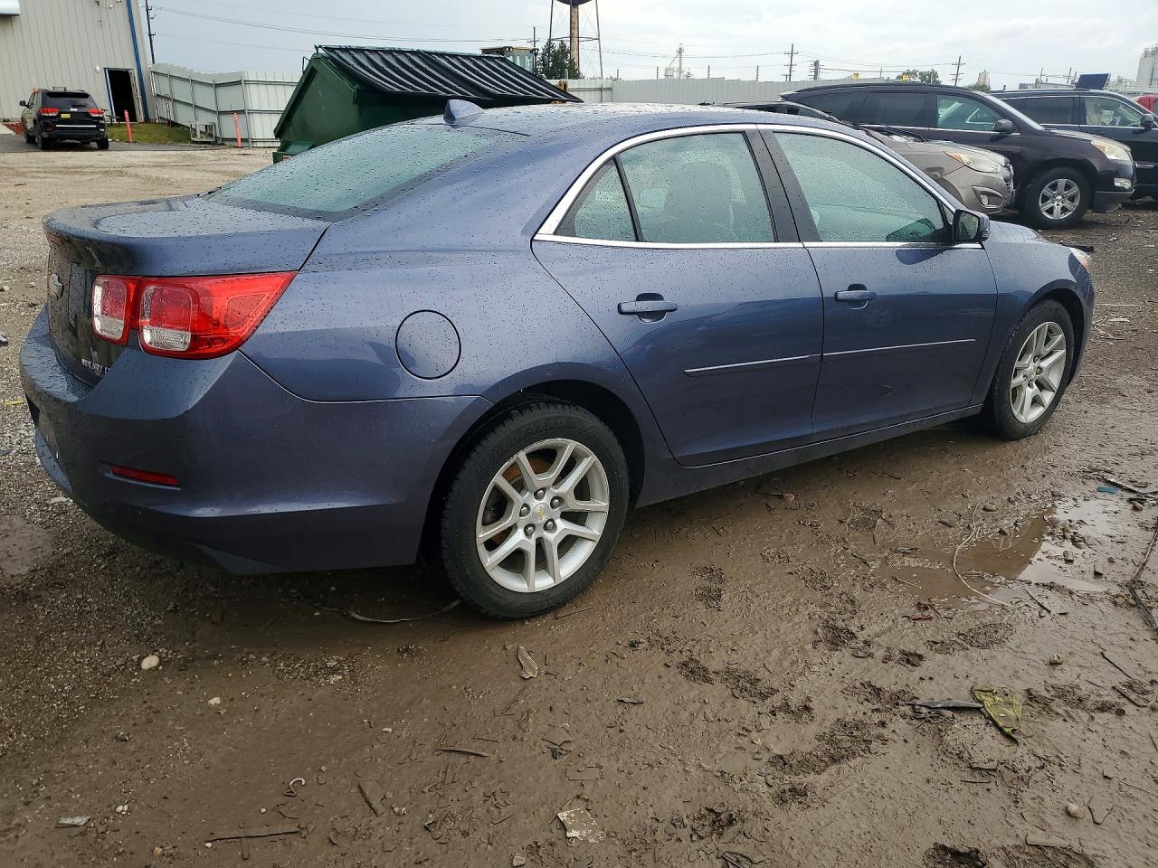 2013 Chevrolet Malibu 1lt Blue vin: 1G11C5SA3DF347042
