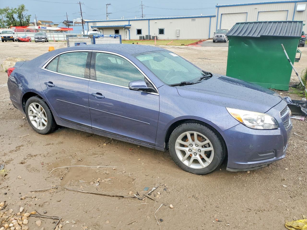 2013 Chevrolet Malibu 1lt Blue vin: 1G11C5SA3DF347042