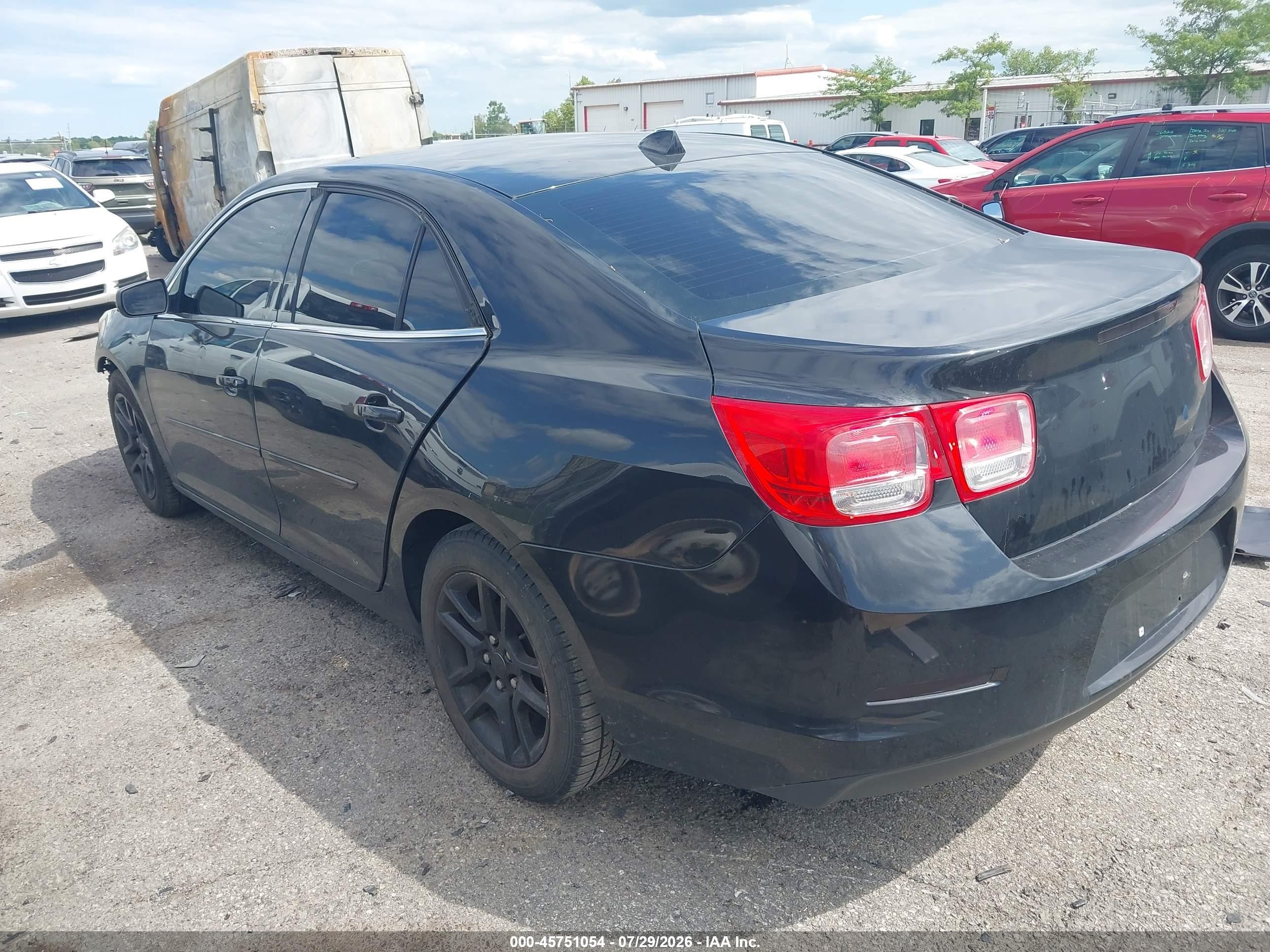 2013 Chevrolet Malibu 1lt Black vin: 1G11C5SA3DF351057