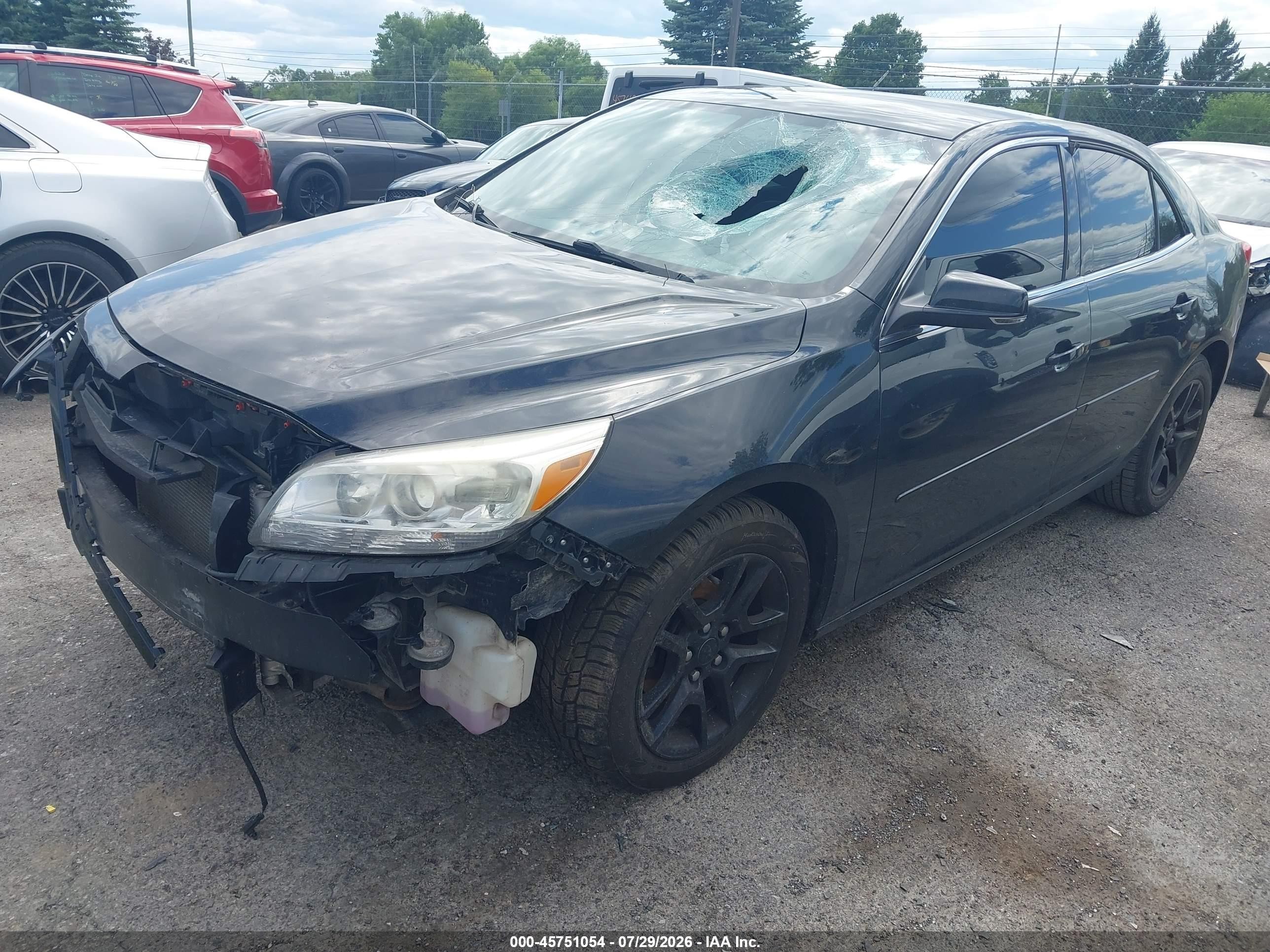 2013 Chevrolet Malibu 1lt Black vin: 1G11C5SA3DF351057